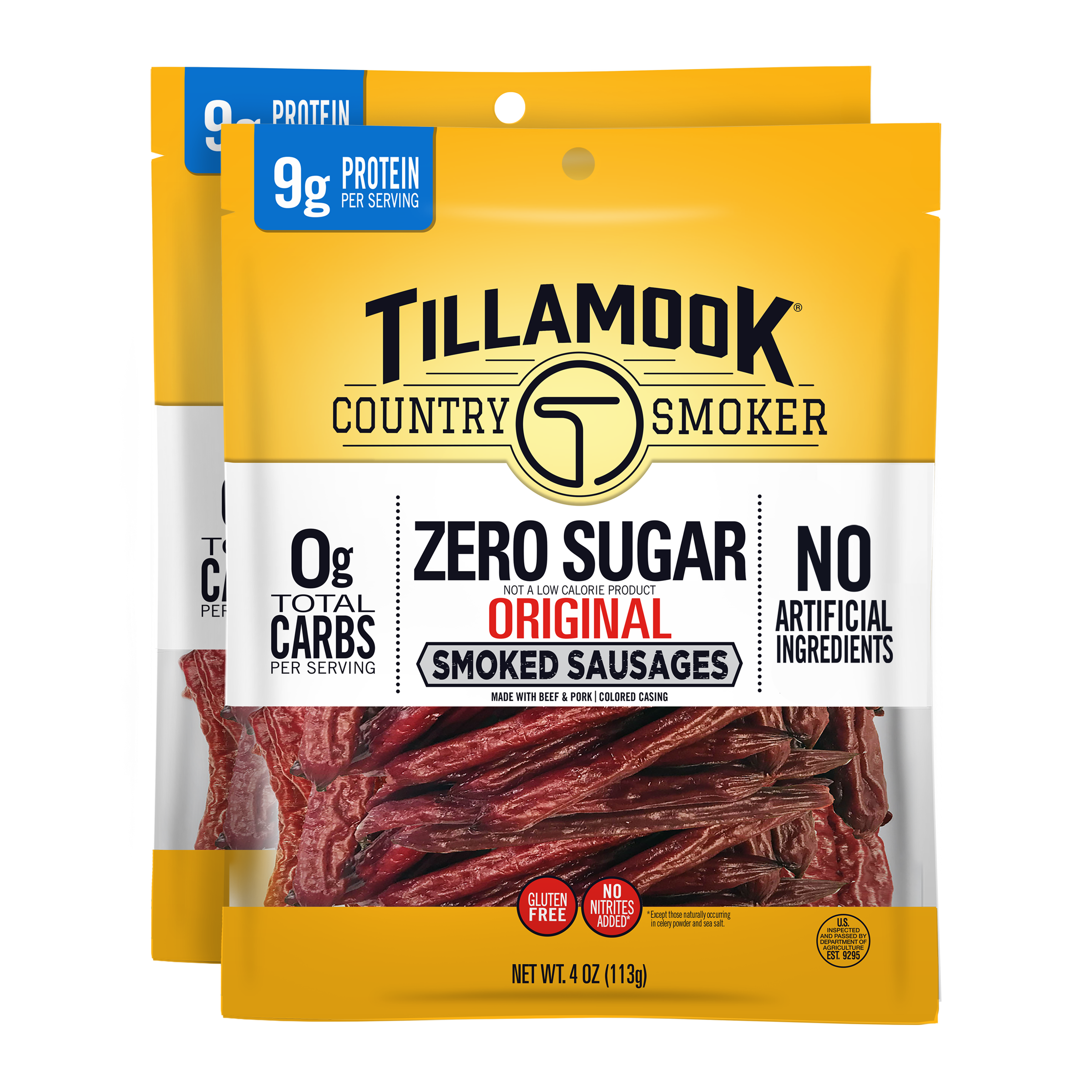 Zero Sugar Smoked Sausages Bundle | Original 2-Pack