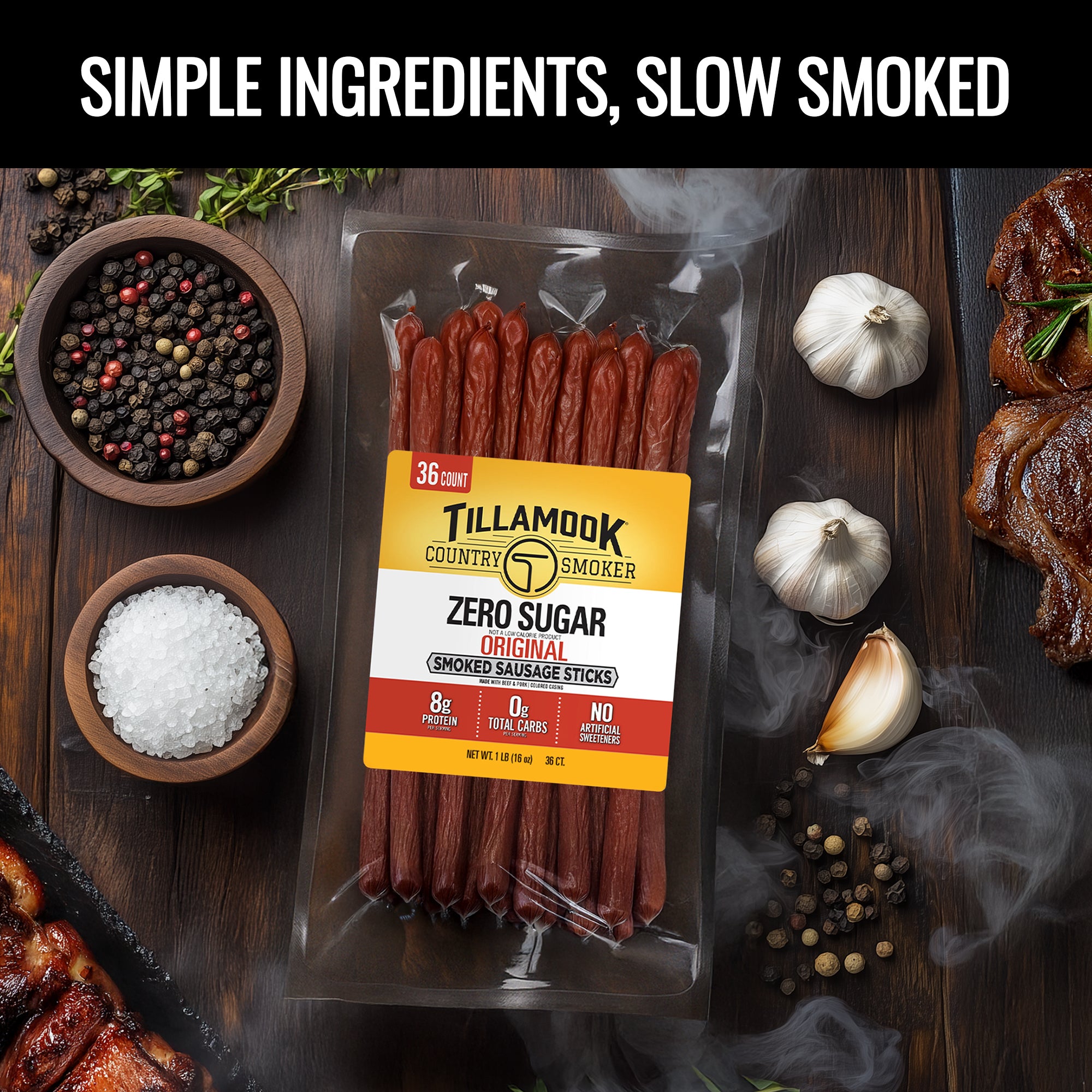 Smoked Sausages Bulk Pack | Zero Sugar