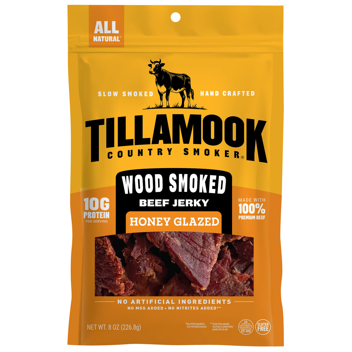 Simply Crafted Beef Jerky | Honey Glazed