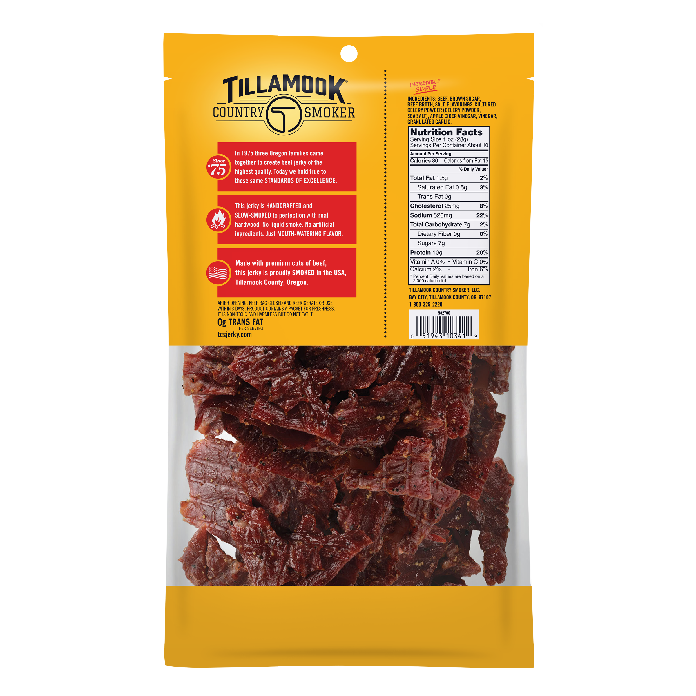 Simply Crafted Beef Jerky | Old Fashioned