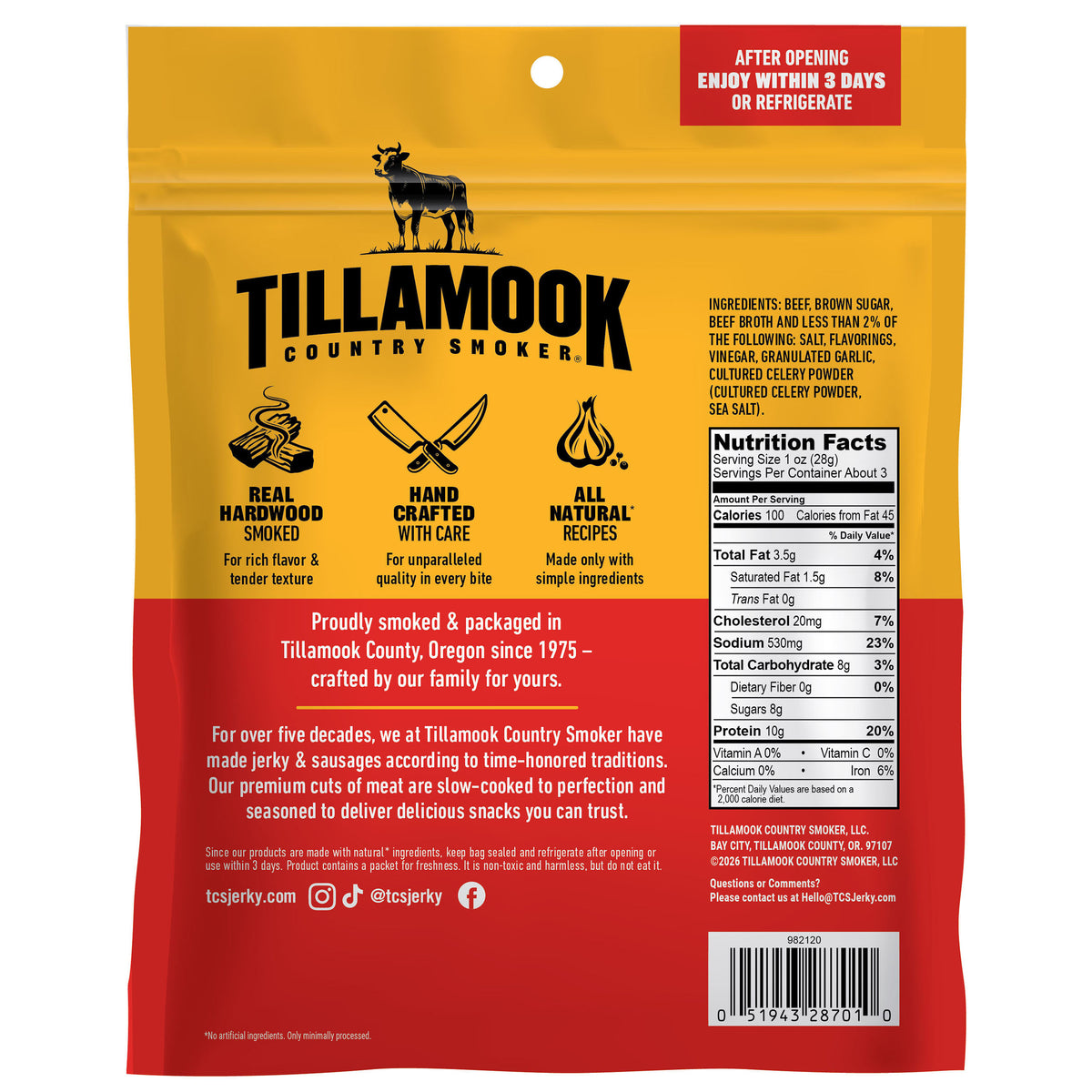 Simply Crafted Beef Jerky | Old Fashioned