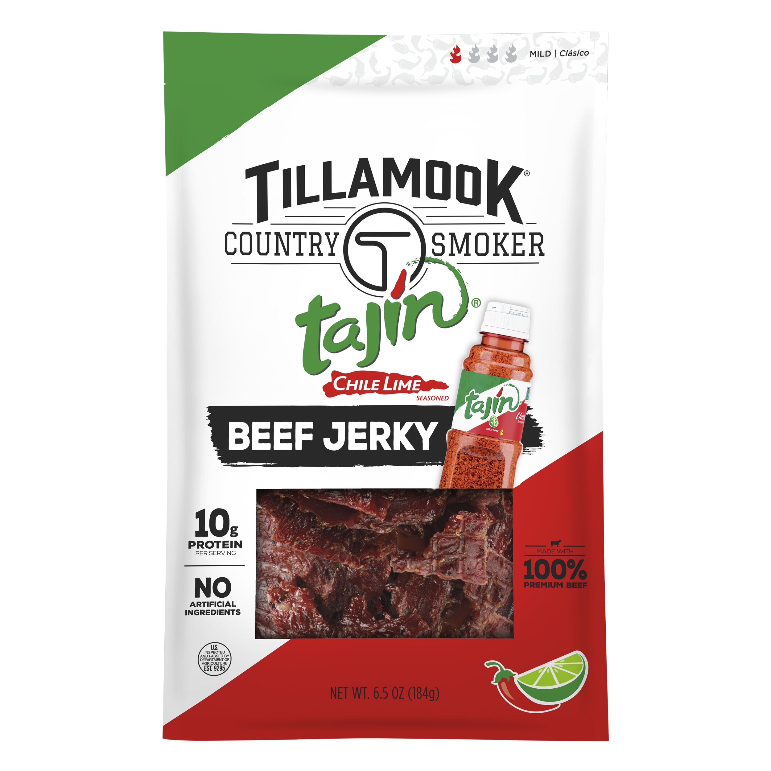 Simply Crafted Beef Jerky | Tajín Chili Lime