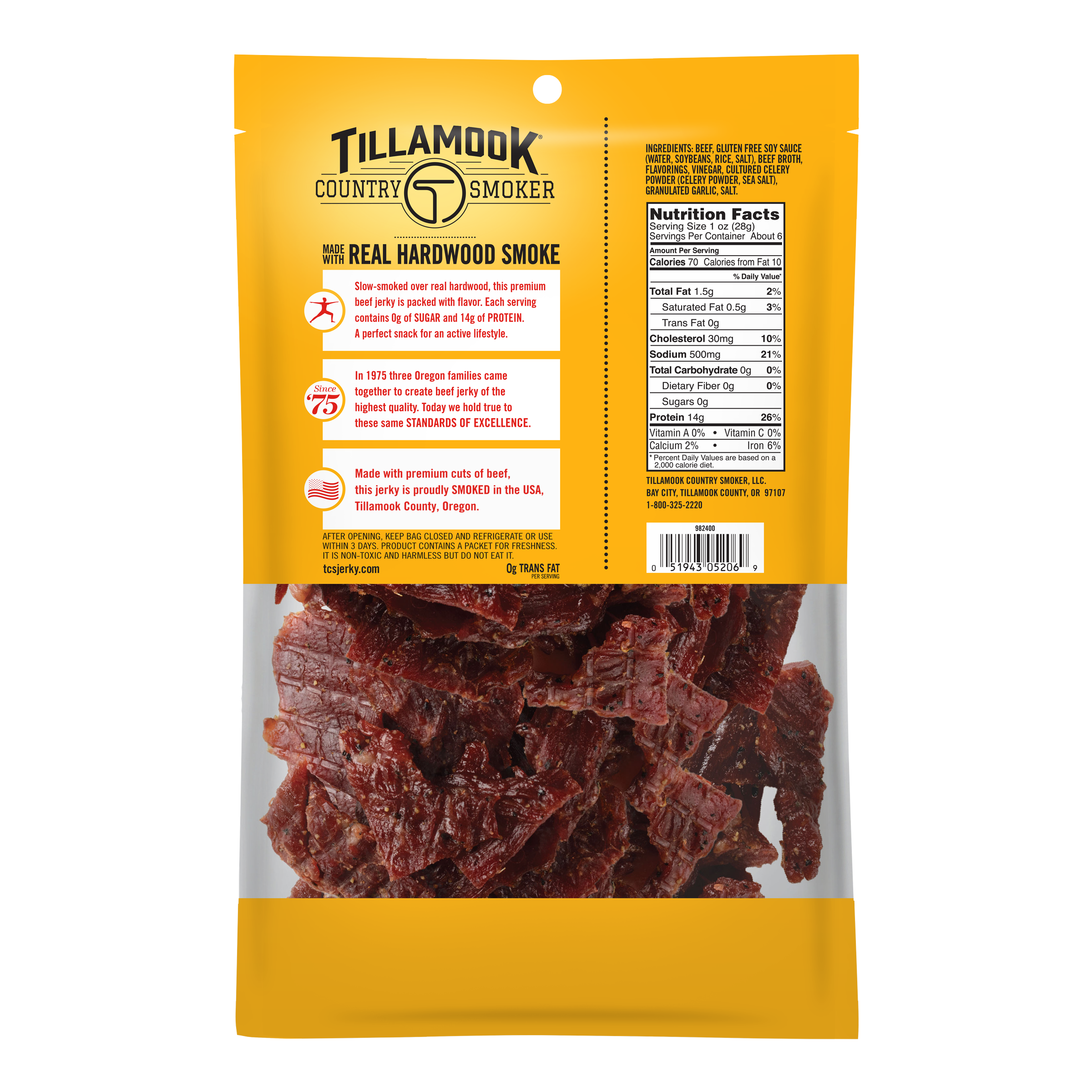 Zero Sugar Beef Jerky | Original