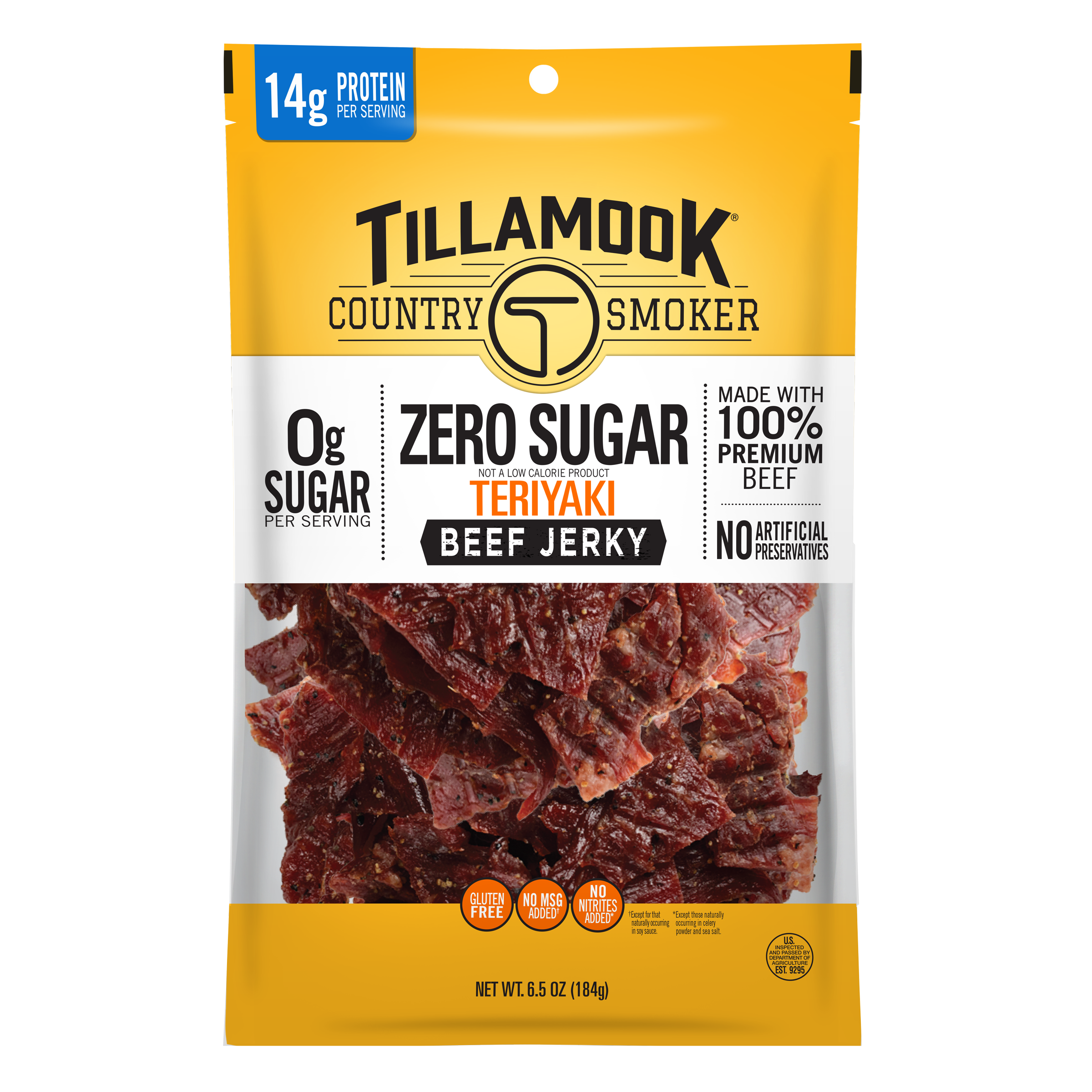 Zero Sugar Beef Jerky | Teriyaki