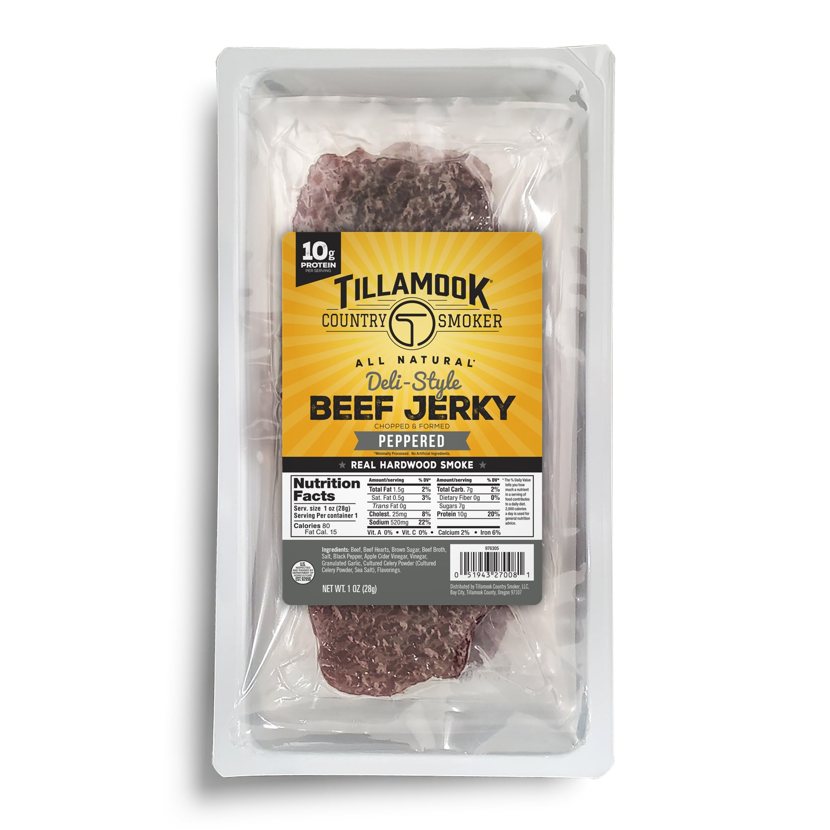 Deli-Style Jerky | Peppered