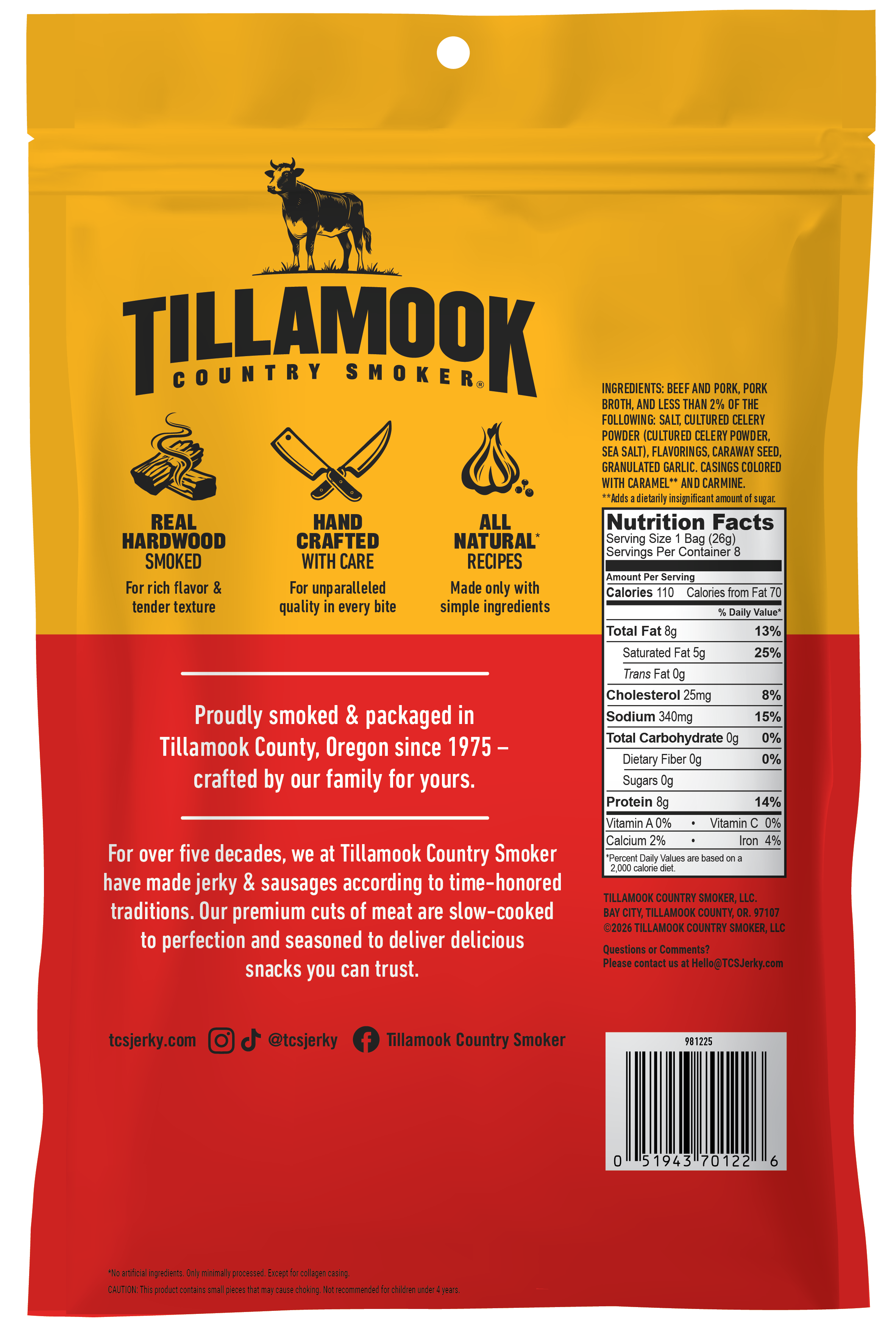 Zero Sugar Smoked Sausages | Mini Bites Original