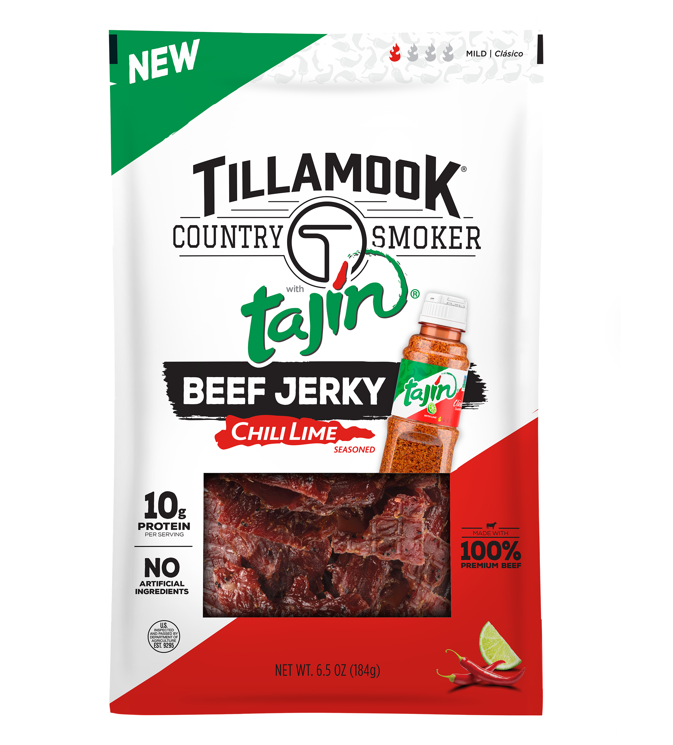 Simply Crafted Beef Jerky | Tajín Chili Lime