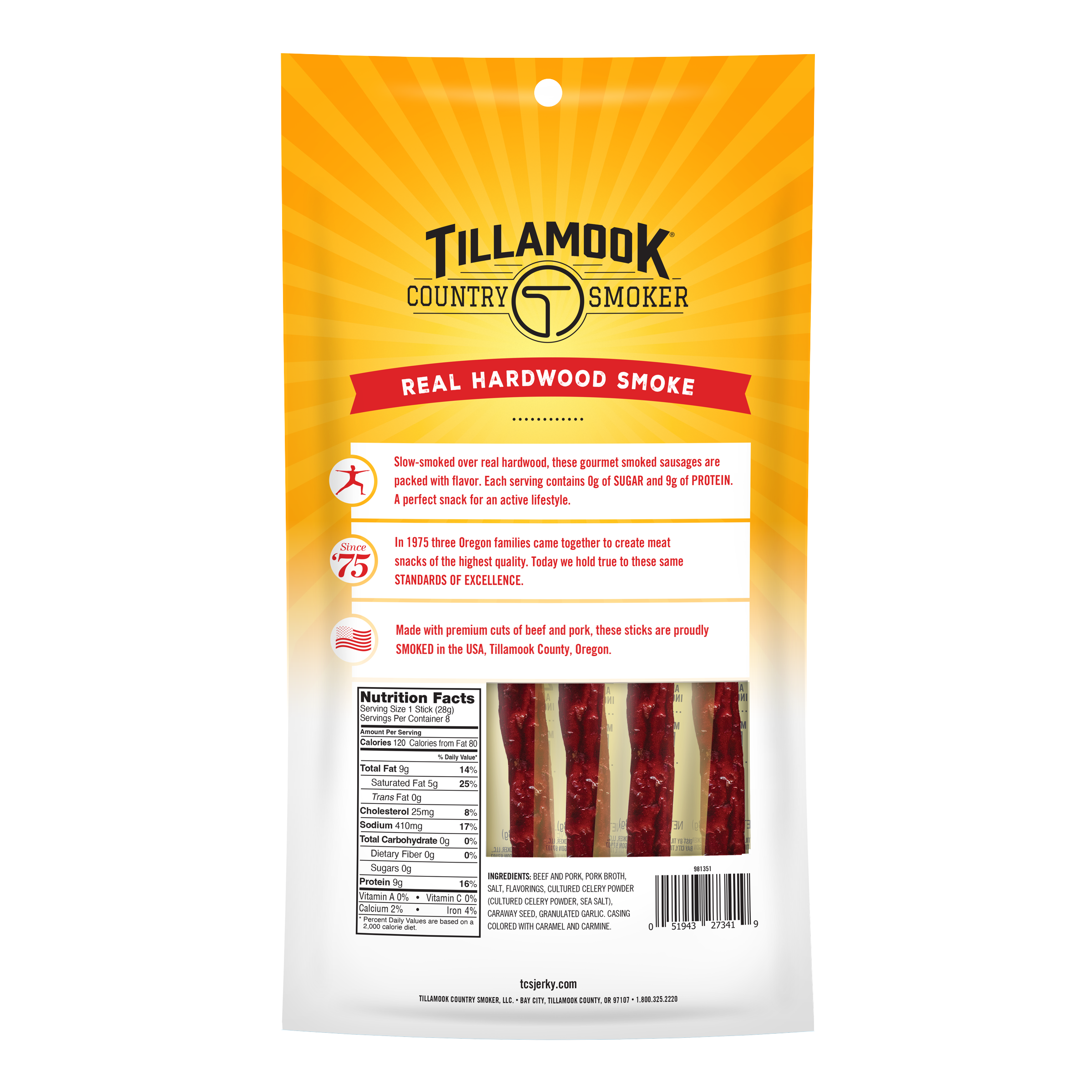 Multipack Zero Sugar Meat Sticks | Original
