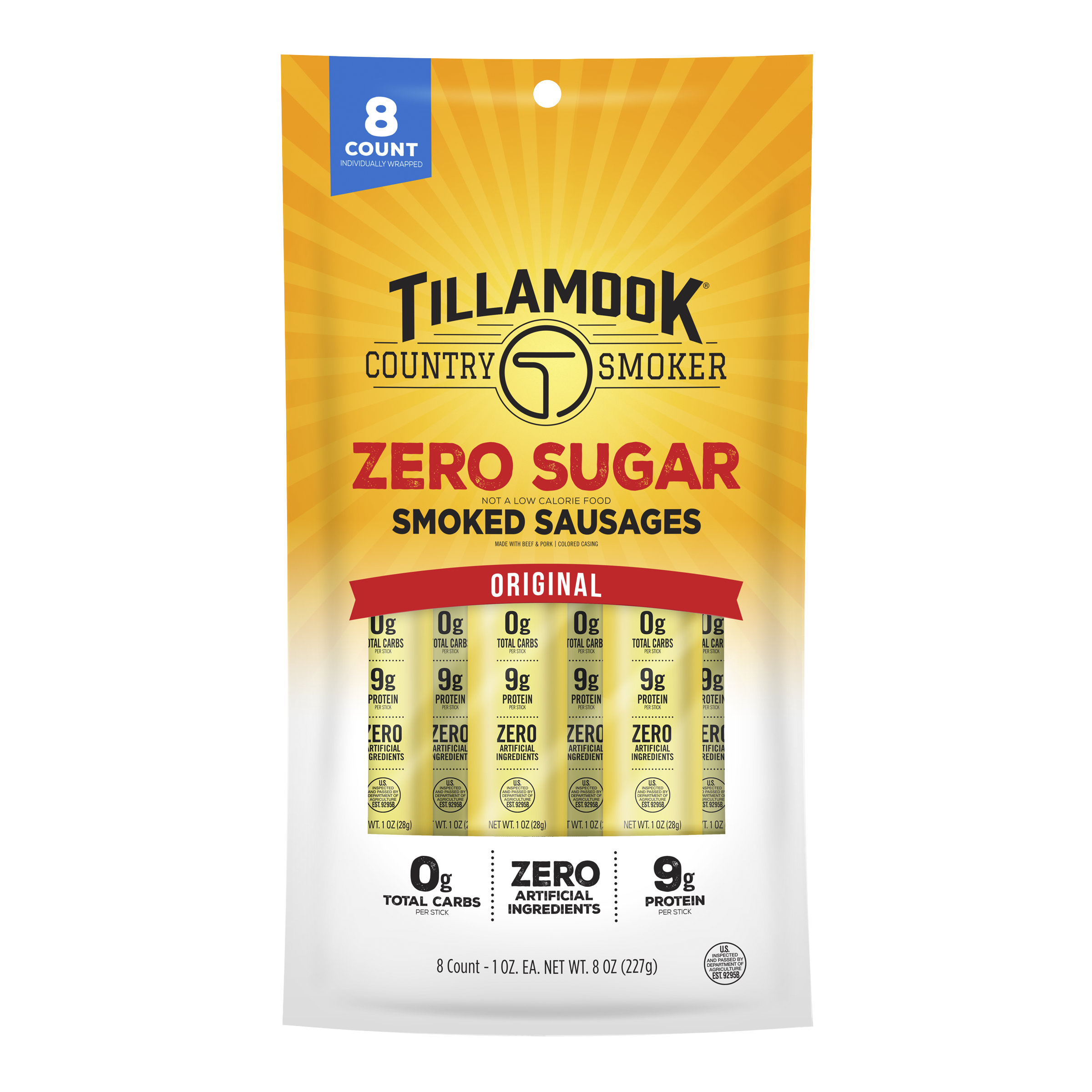 Multipack Zero Sugar Meat Sticks | Original