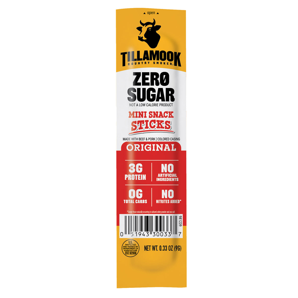 Zero Sugar Meat Sticks | Mini Original