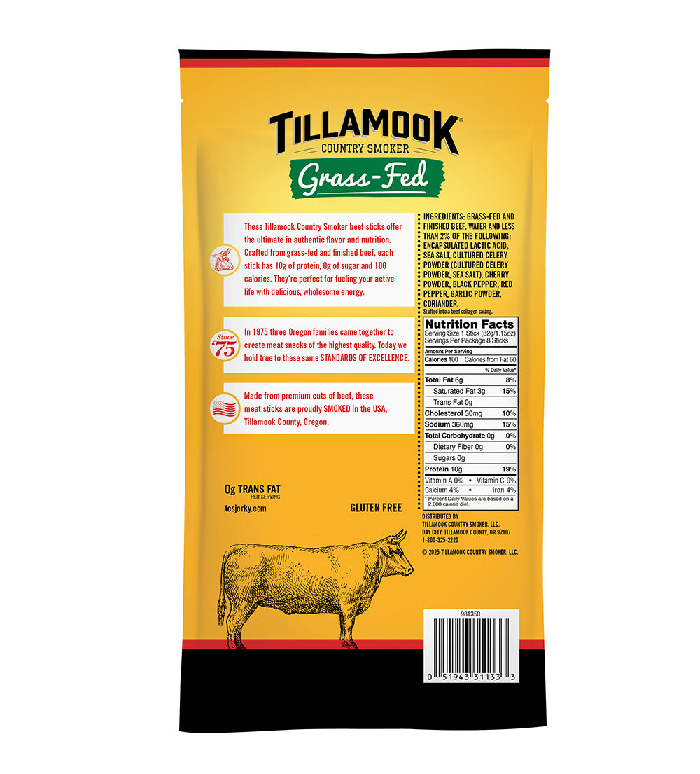 Zero Sugar Meat Sticks | Grass-Fed Original Multipack