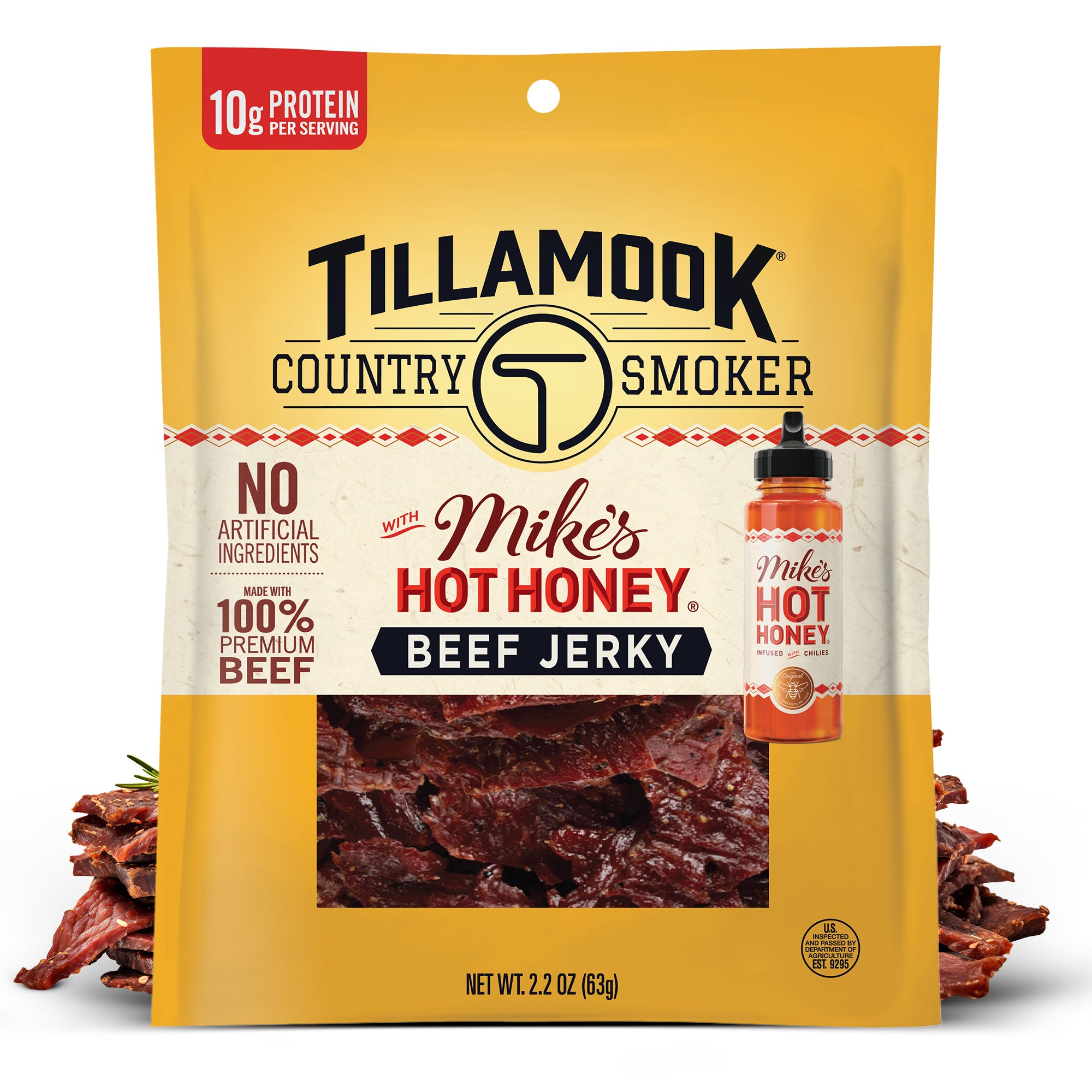 Mike's Hot Honey Beef Jerky