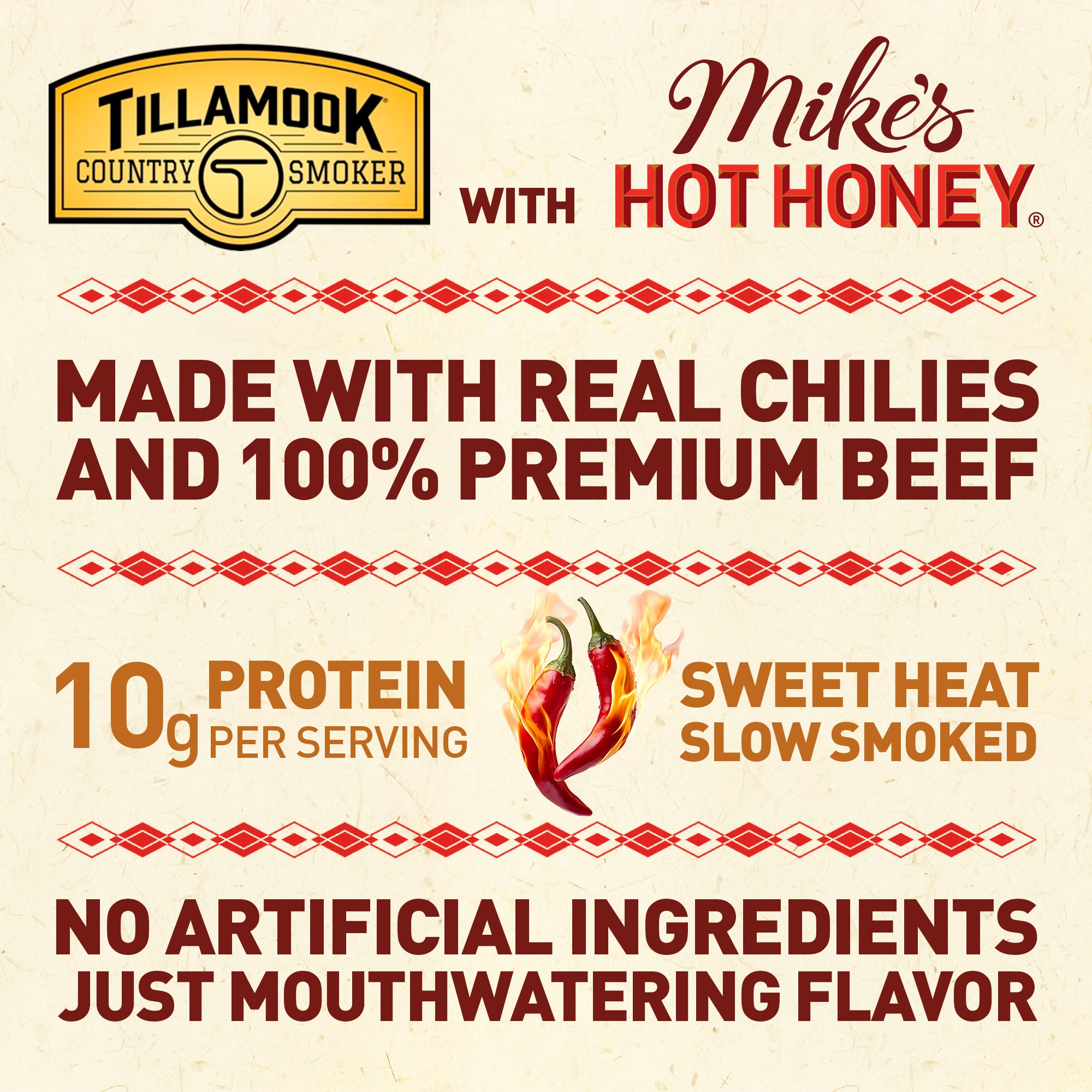 Mike's Hot Honey Beef Jerky