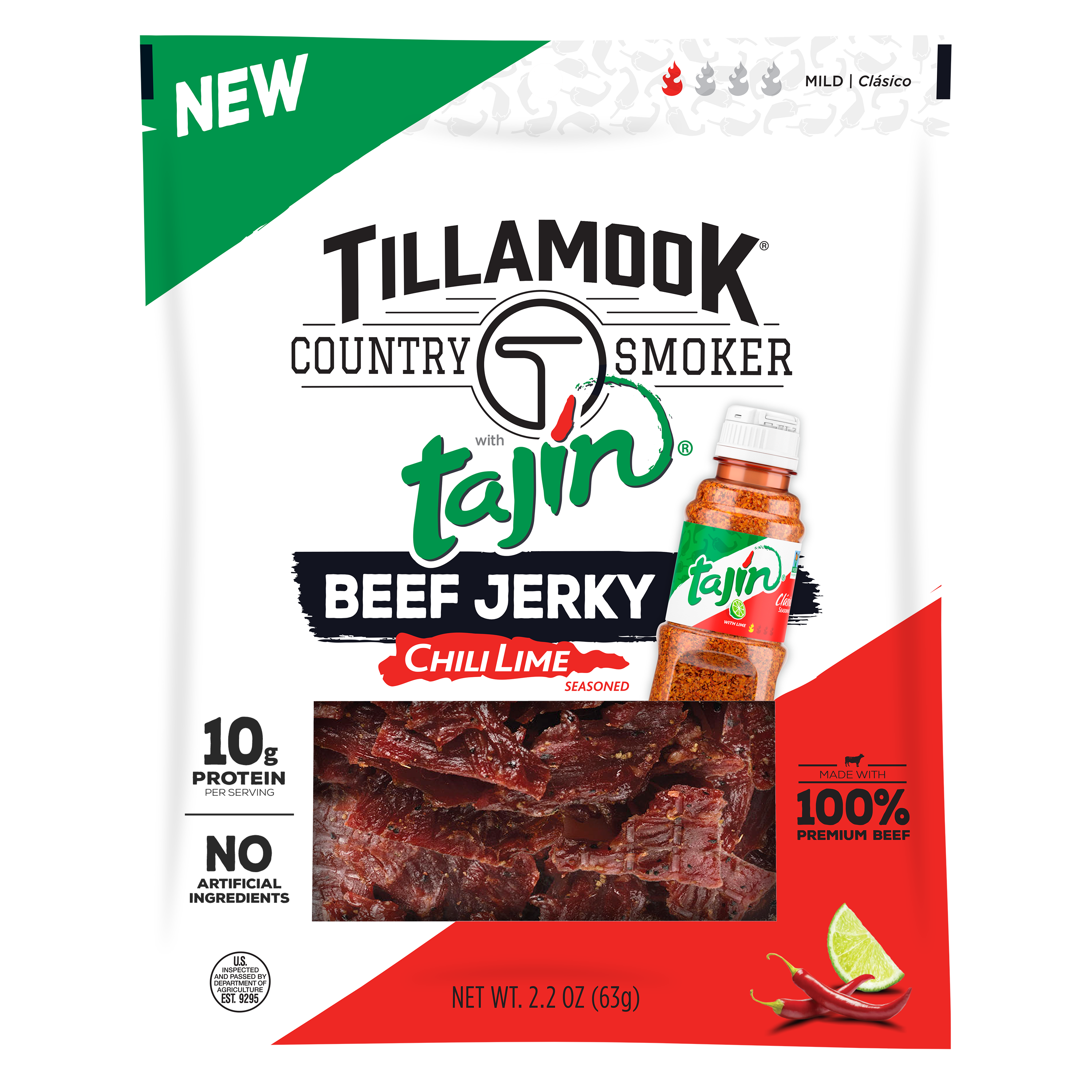 Simply Crafted Beef Jerky | Tajín Chili Lime
