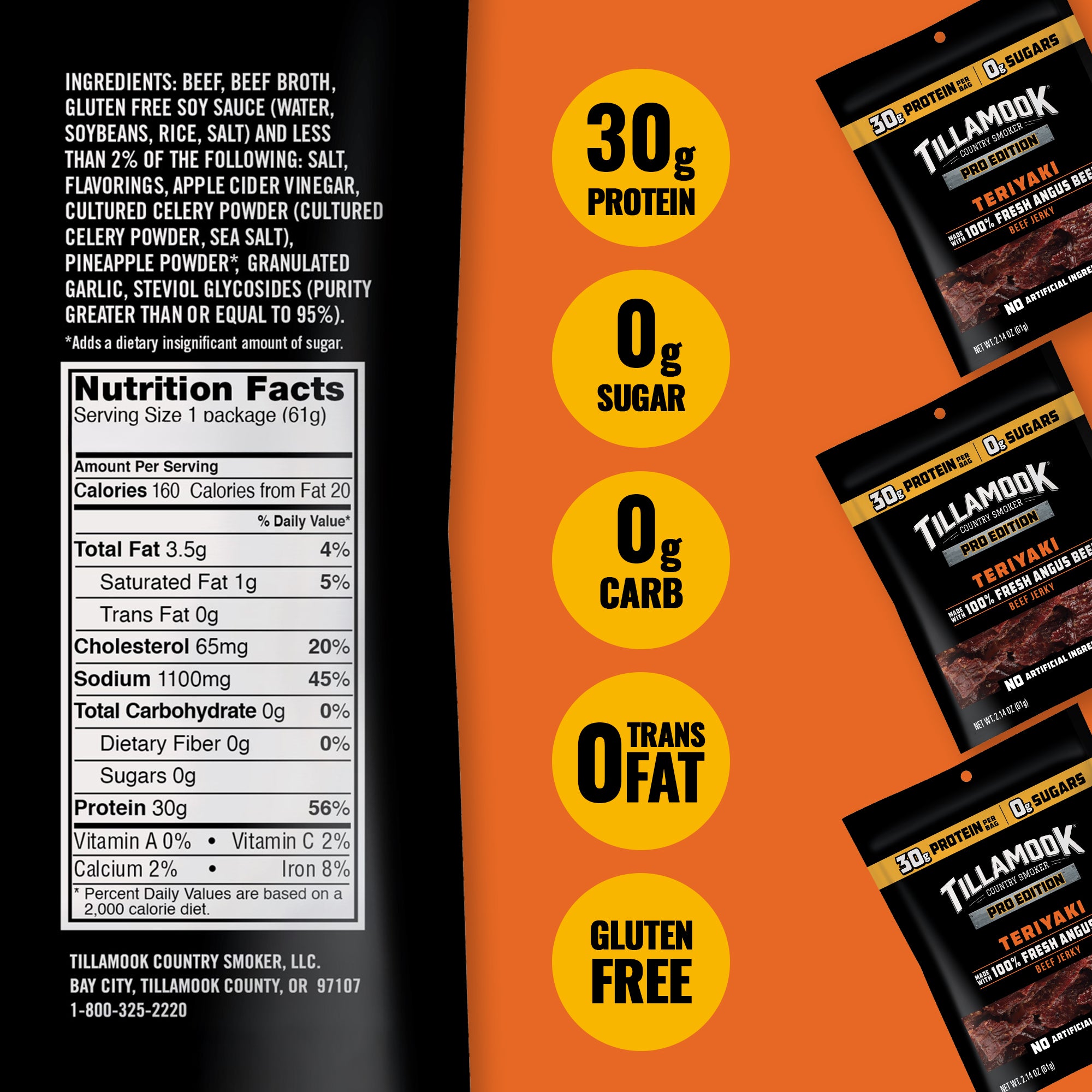 PRO Edition Beef Jerky | Teriyaki