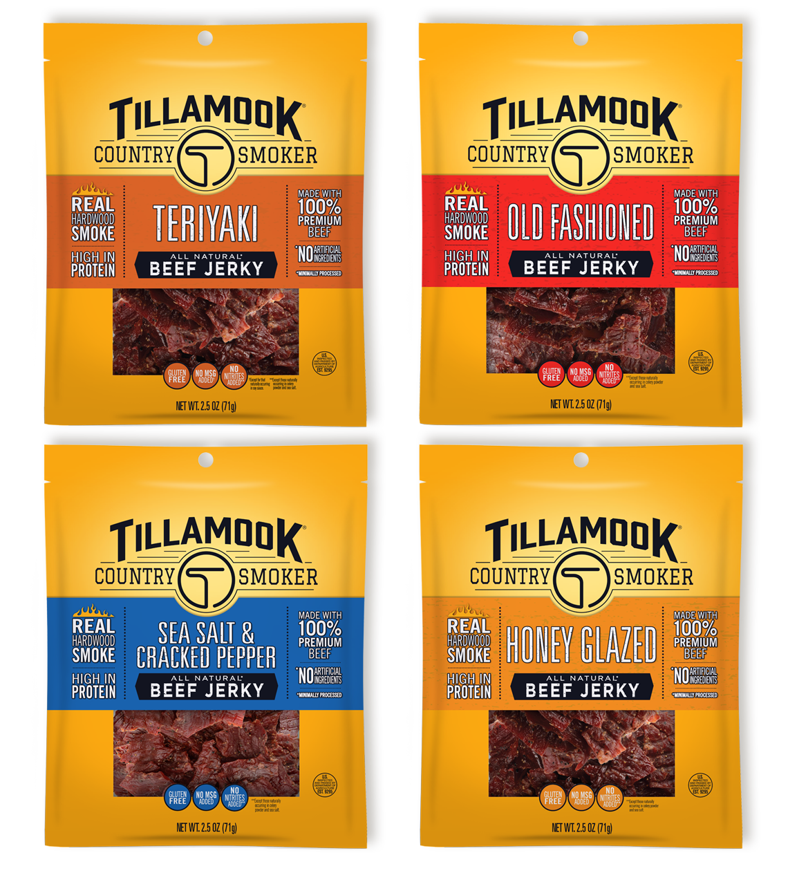 Simply Crafted Beef Jerky Bundle | Variety 4-Pack
