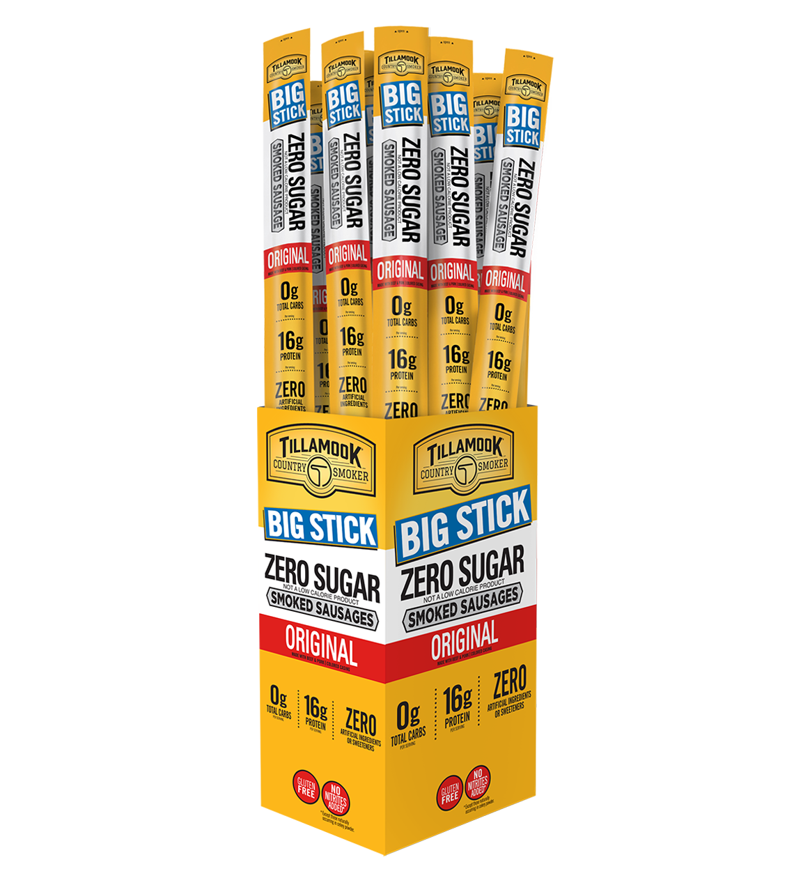 Zero Sugar Meat Sticks | Original BIG Stick
