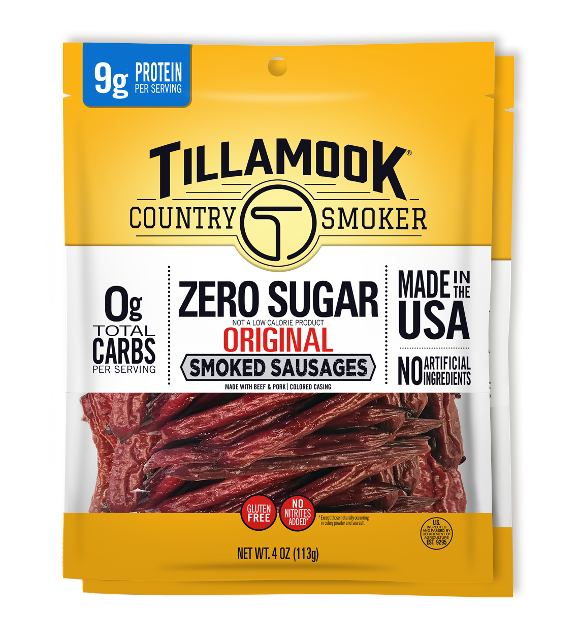 Zero Sugar Smoked Sausages Bundle | Original 2-Pack
