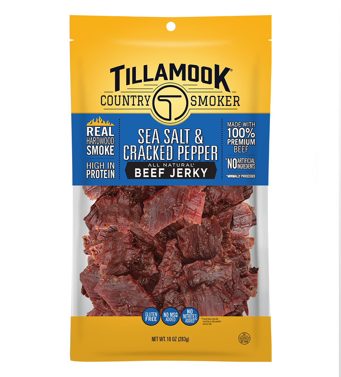 Simply Crafted Beef Jerky | Sea Salt & Pepper