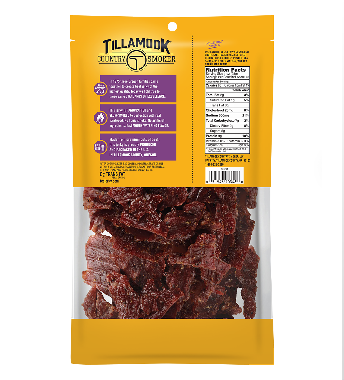 Simply Crafted Beef Jerky | Spicy & Sweet