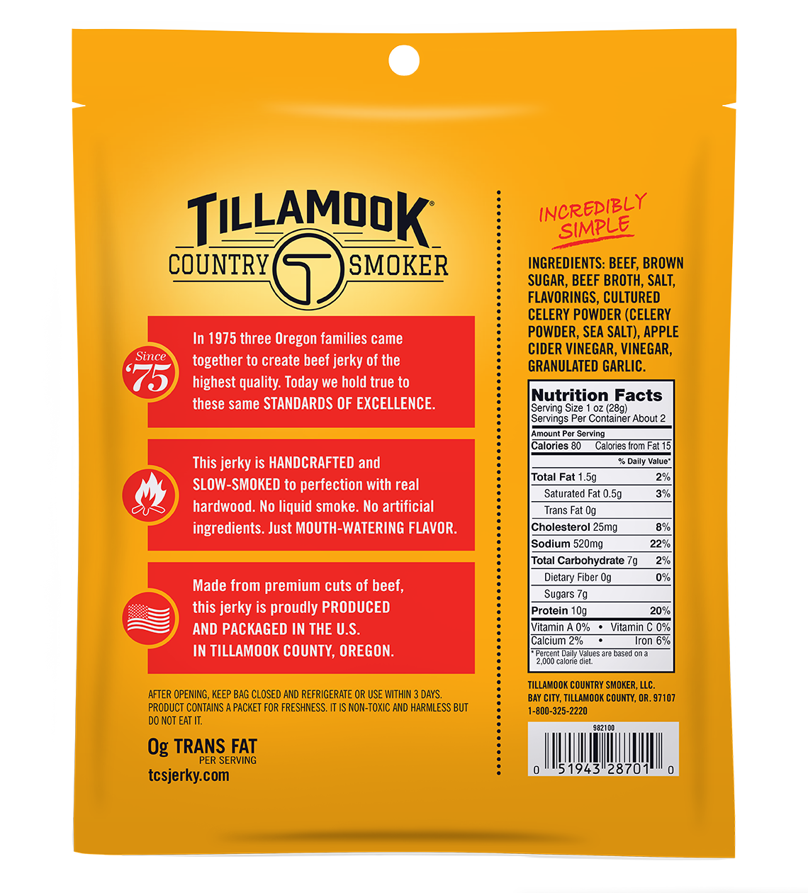 Simply Crafted Beef Jerky | Old Fashioned