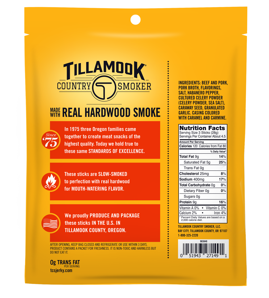 Simply Crafted Smoked Sausages | Hot & Spicy