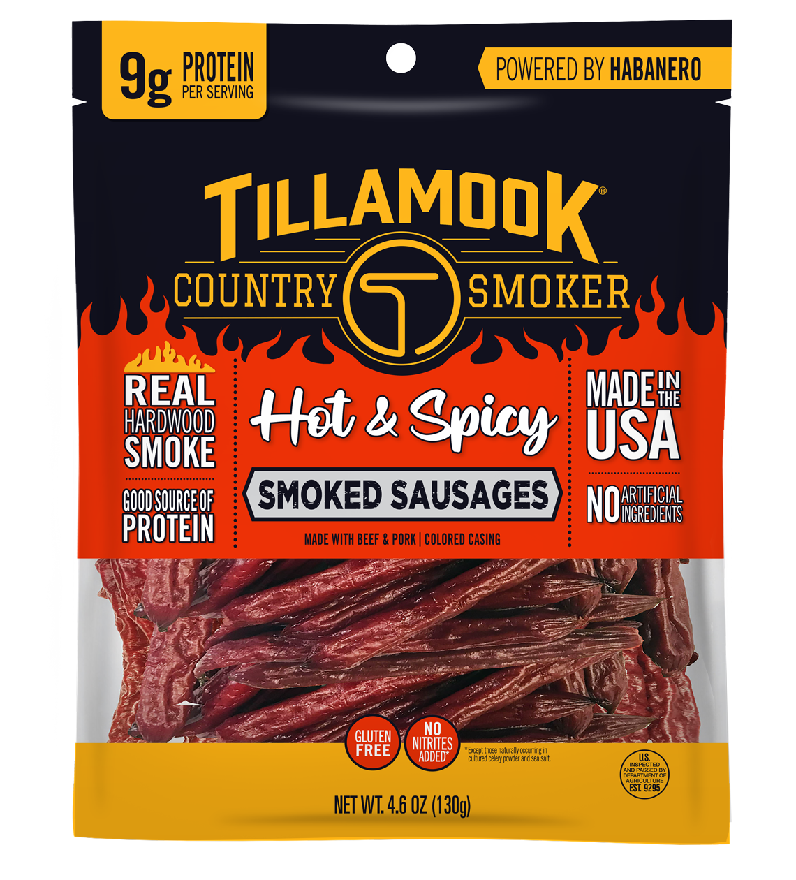 Simply Crafted Smoked Sausages | Hot & Spicy