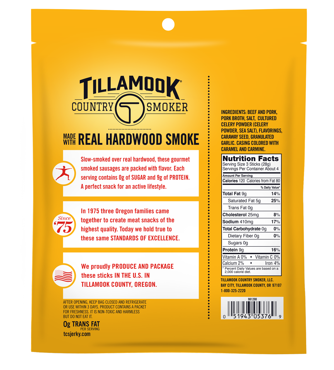 Zero Sugar Smoked Sausages Bundle | Original 2-Pack