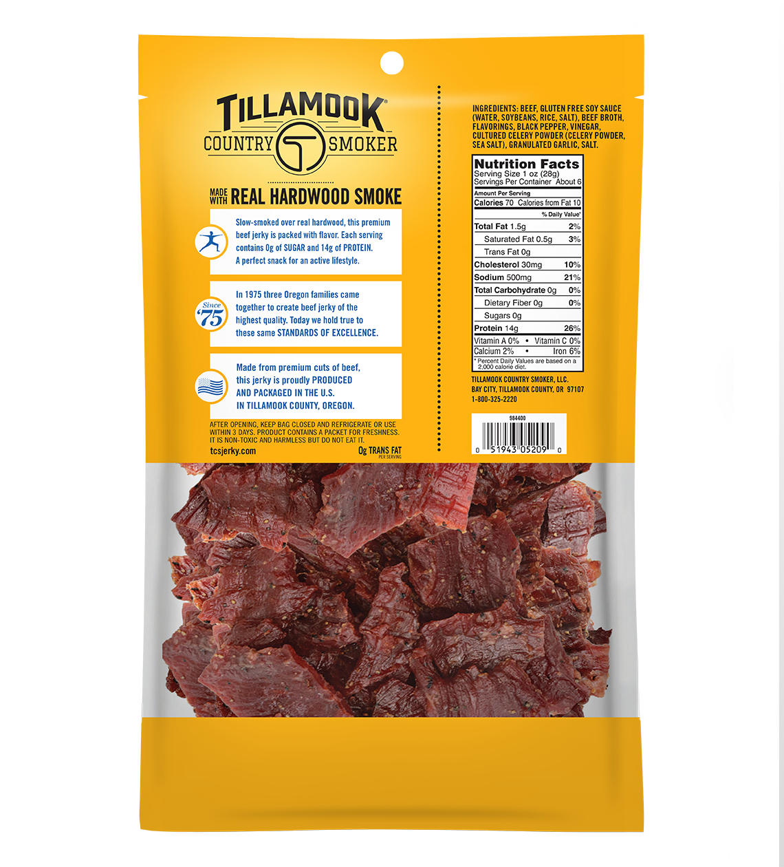 Zero Sugar Beef Jerky | Black Pepper