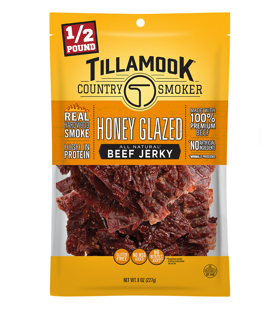 Simply Crafted Beef Jerky | Honey Glazed