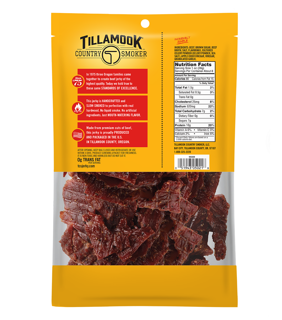 Simply Crafted Beef Jerky | Old Fashioned