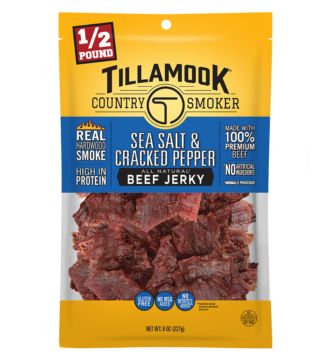 Simply Crafted Beef Jerky | Sea Salt & Pepper
