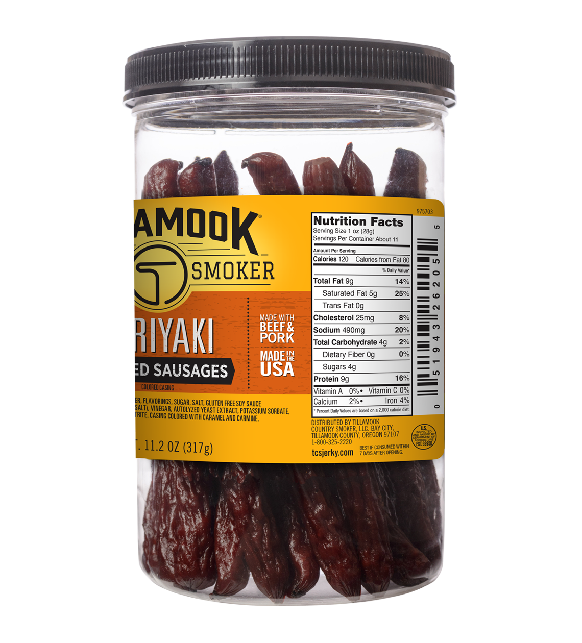 Simply Crafted Smoked Sausages | Teriyaki