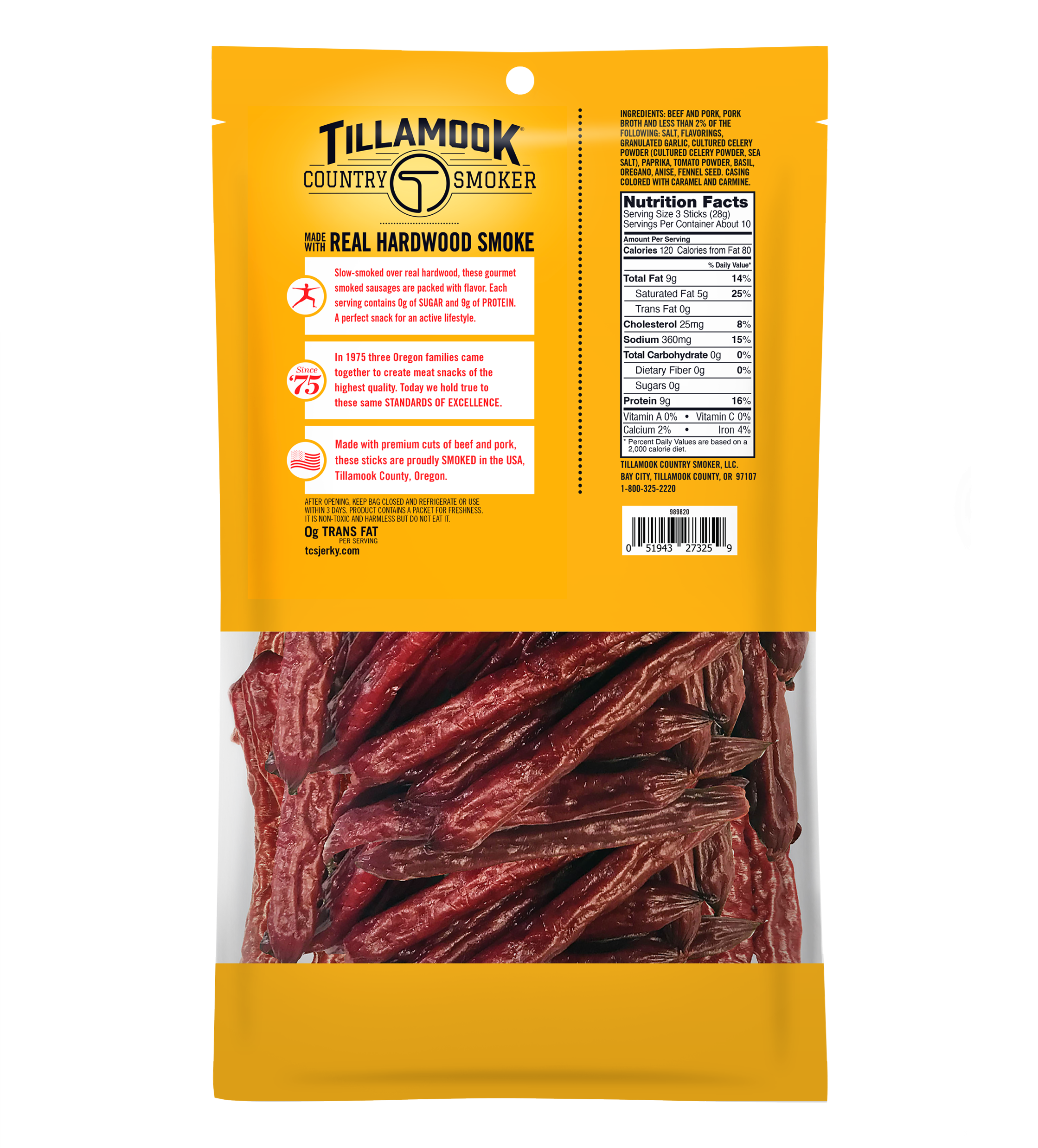 Zero Sugar Smoked Sausages | Italian Style