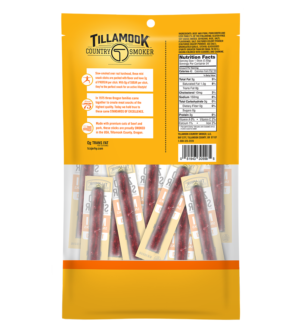 Zero Sugar Meat Sticks | Mini Teriyaki