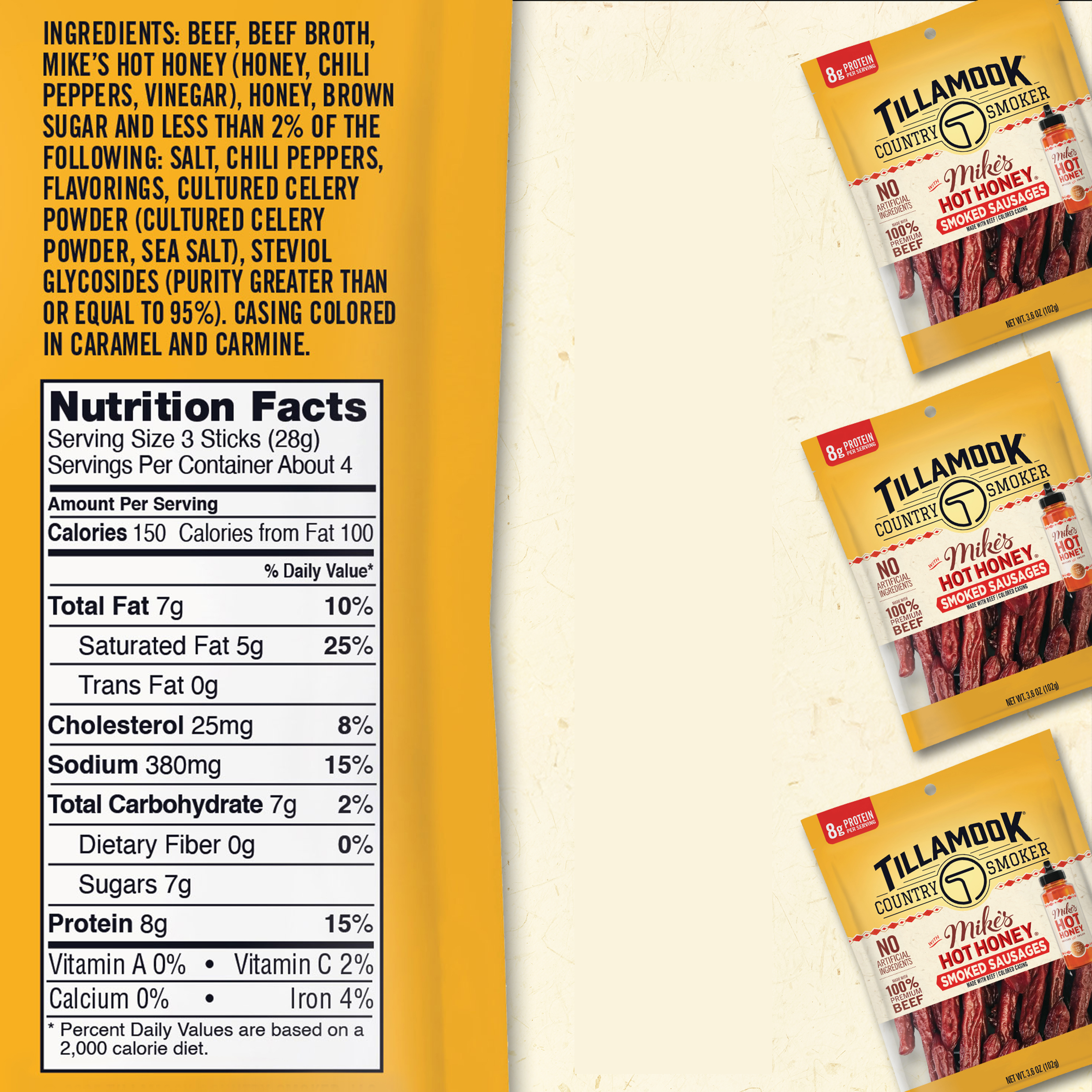 Simply Crafted Smoked Sausages | Mike's Hot Honey