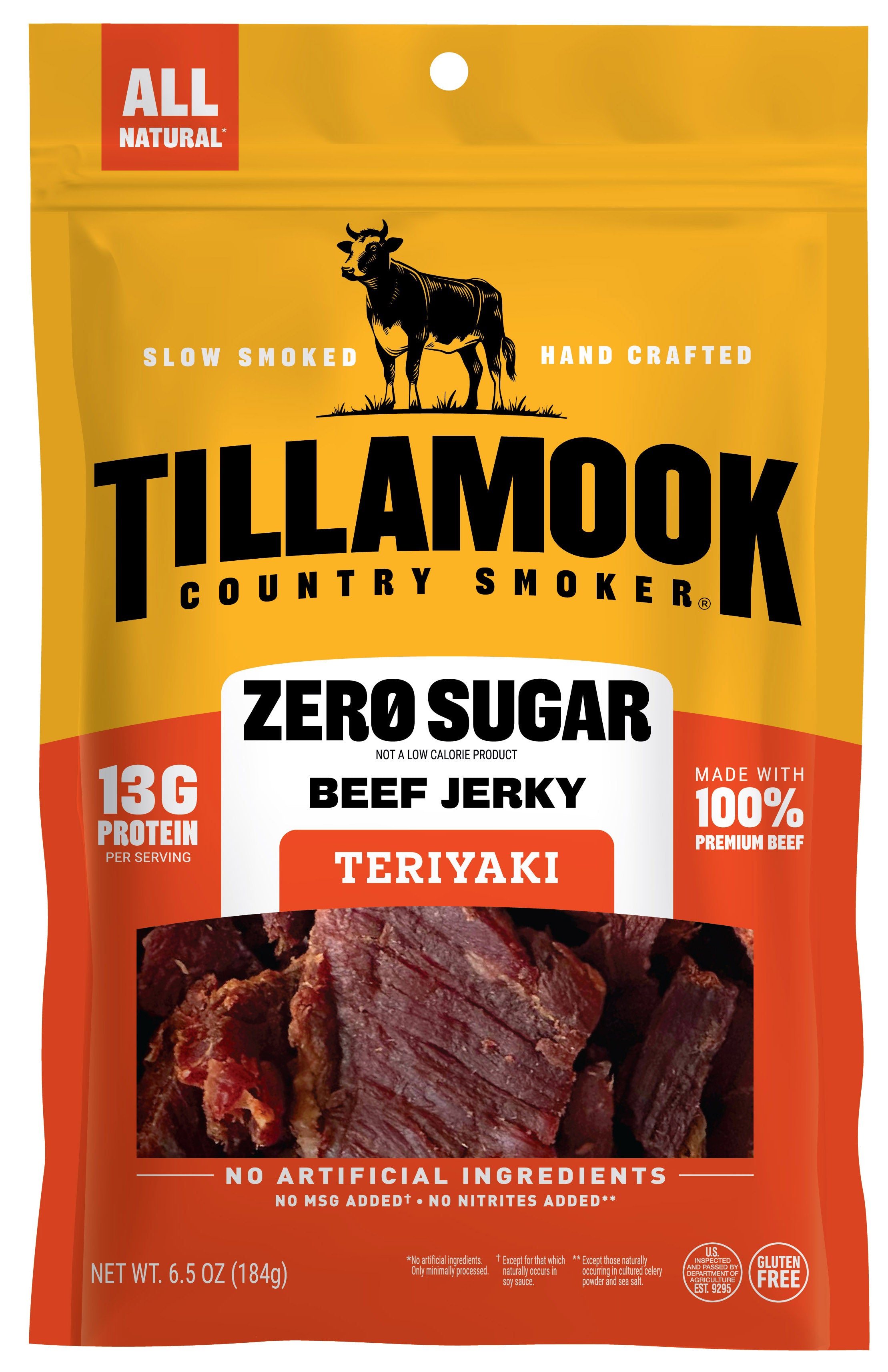 Zero Sugar Beef Jerky | Teriyaki