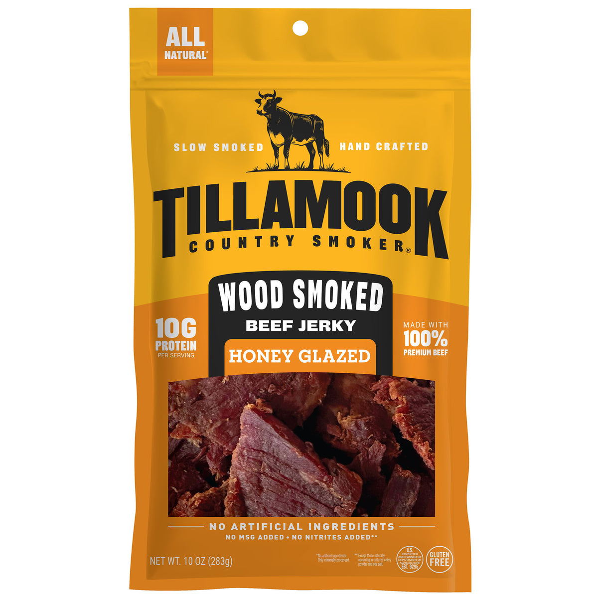 Simply Crafted Beef Jerky | Honey Glazed