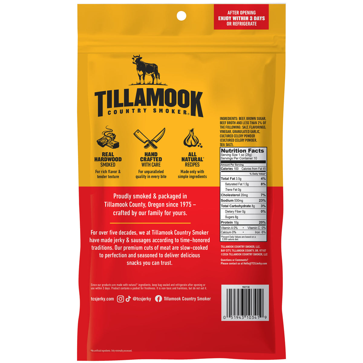 Simply Crafted Beef Jerky | Old Fashioned