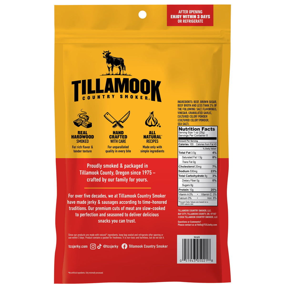 Simply Crafted Beef Jerky | Old Fashioned