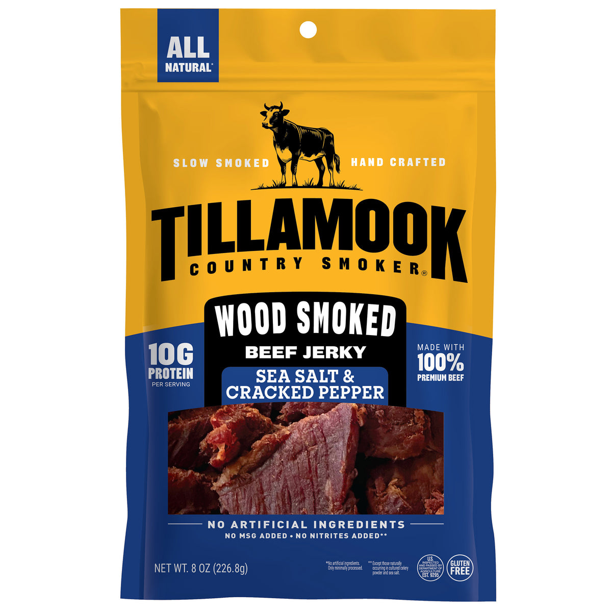 Simply Crafted Beef Jerky | Sea Salt & Pepper