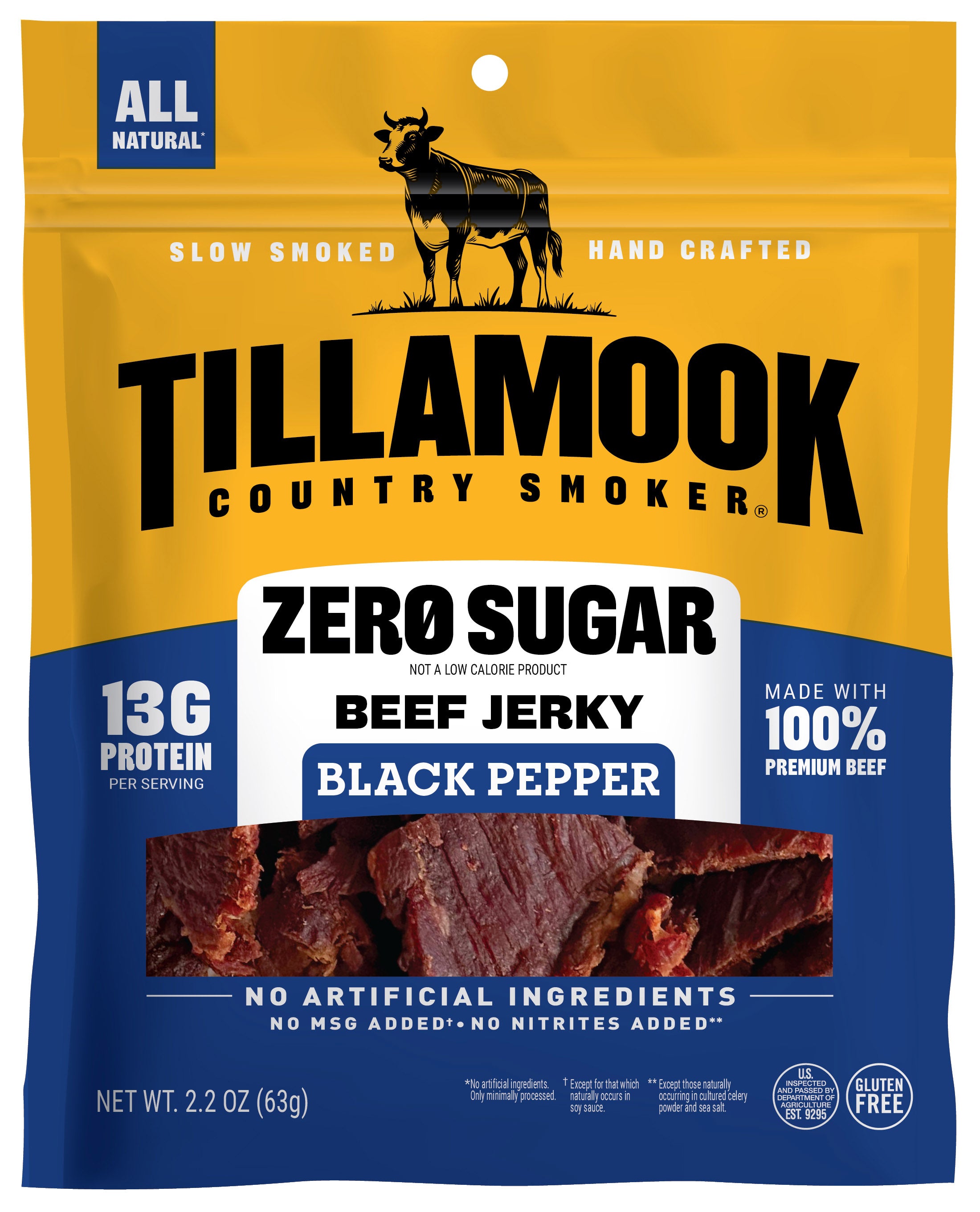 Zero Sugar Beef Jerky | Black Pepper