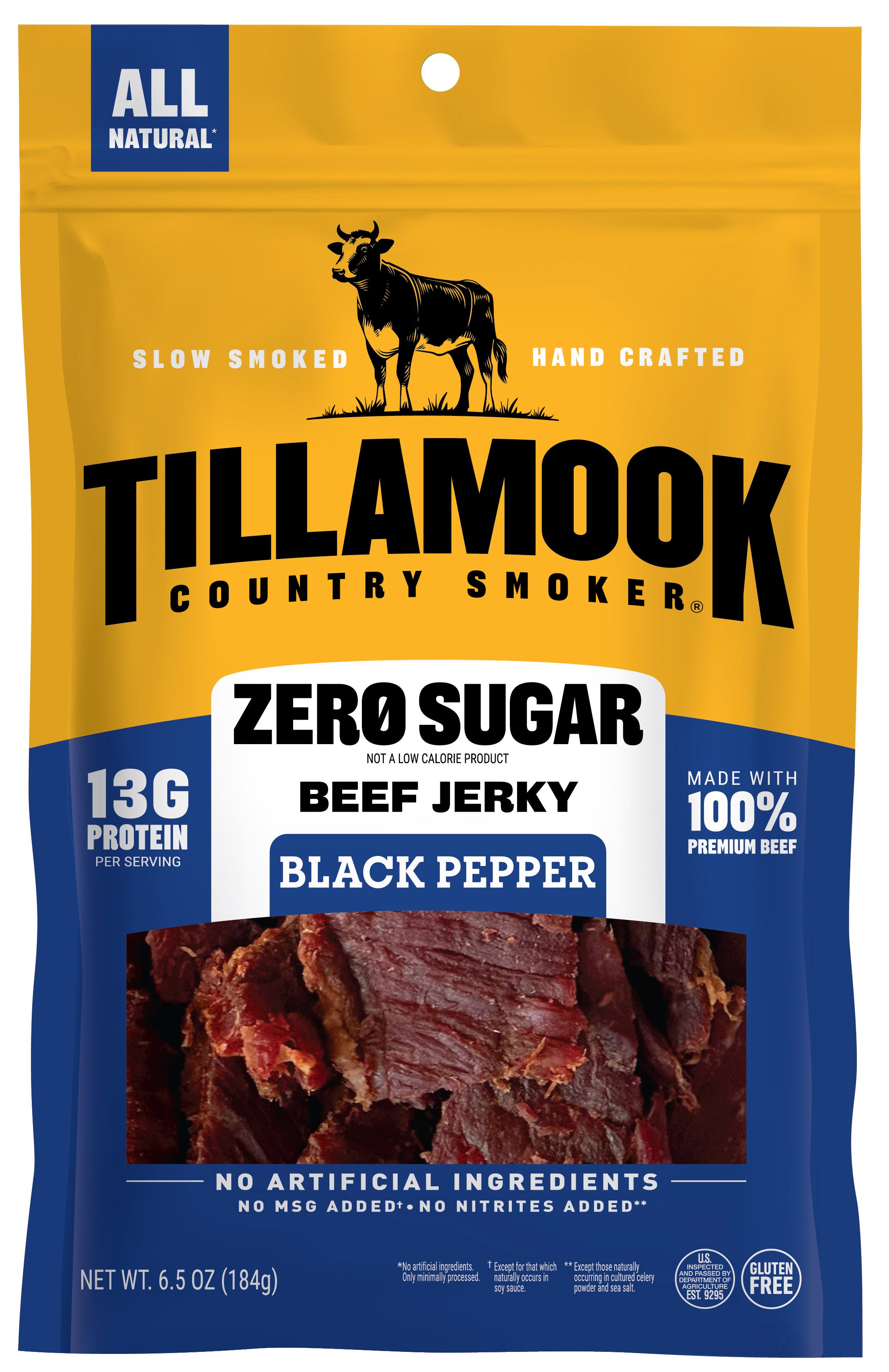 Zero Sugar Beef Jerky | Black Pepper