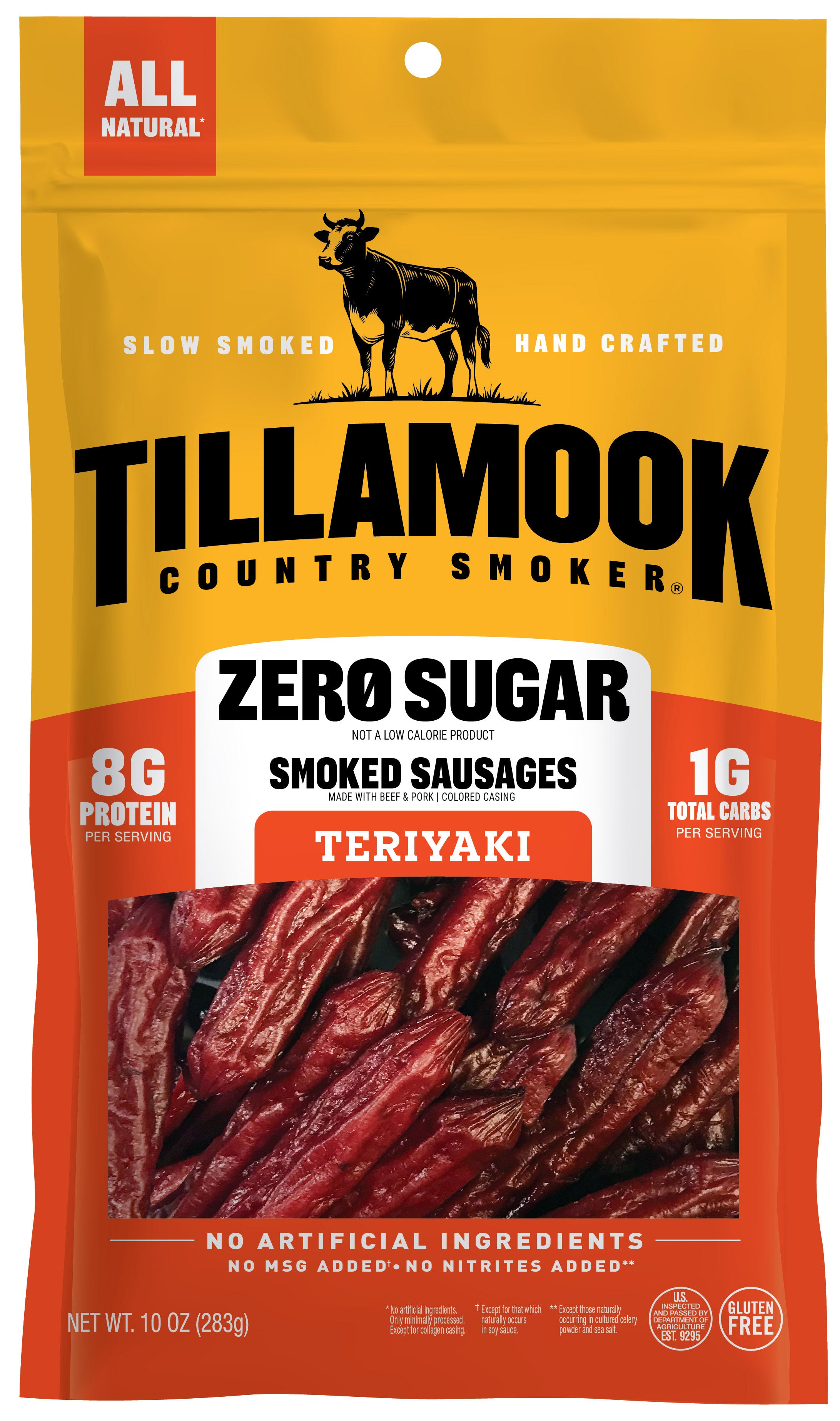 Zero Sugar Smoked Sausages | Teriyaki