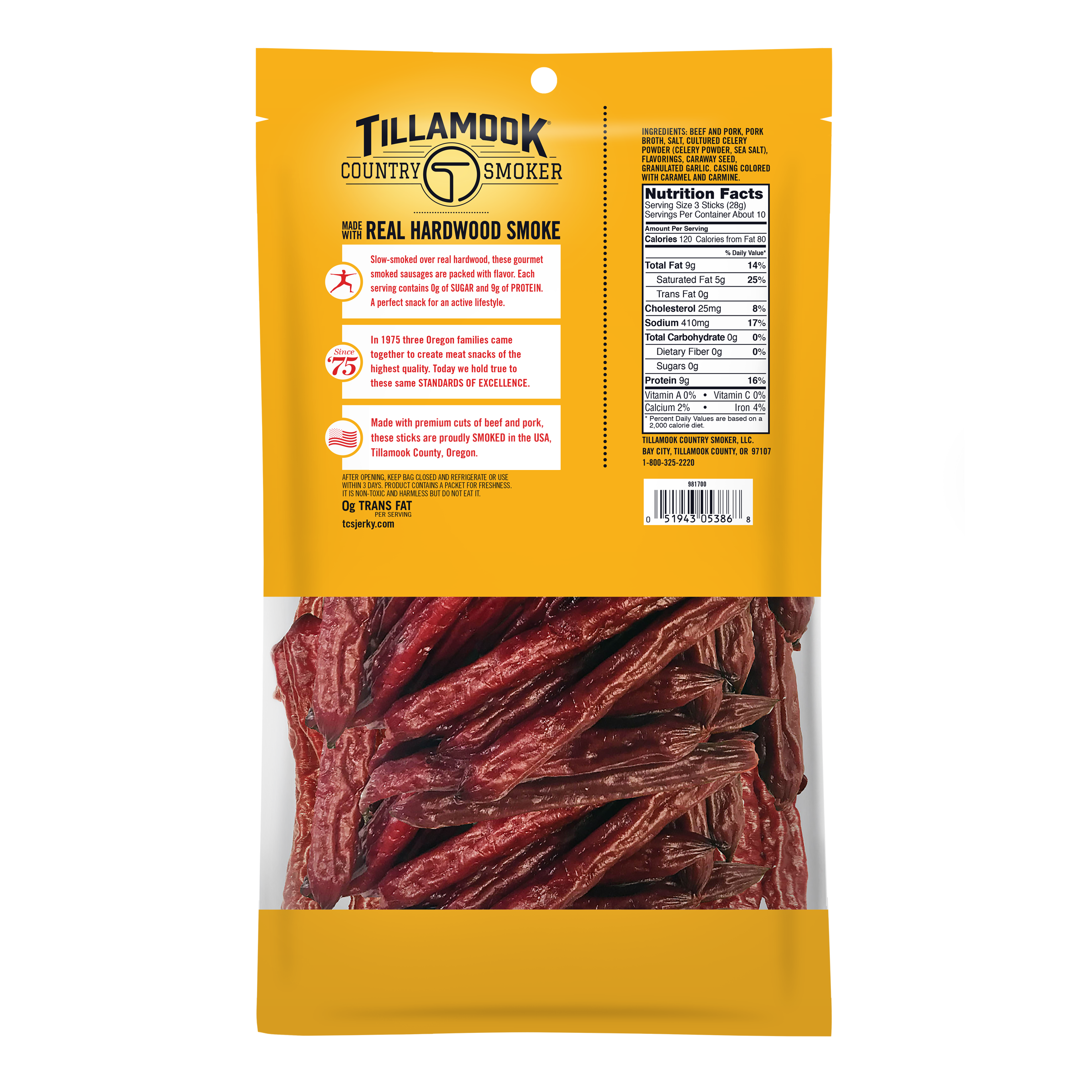 Zero Sugar Smoked Sausages | Original