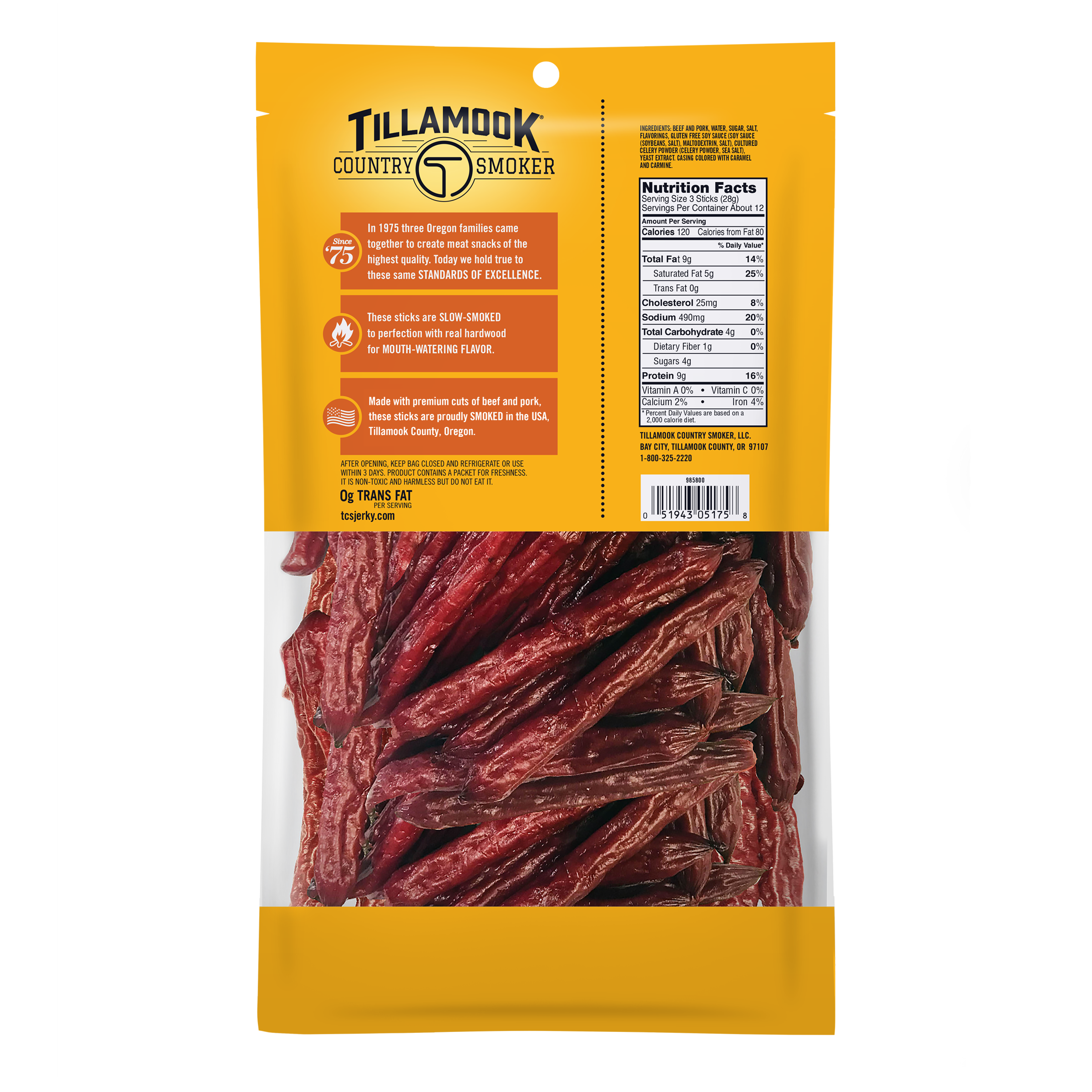 Simply Crafted Smoked Sausages | Teriyaki