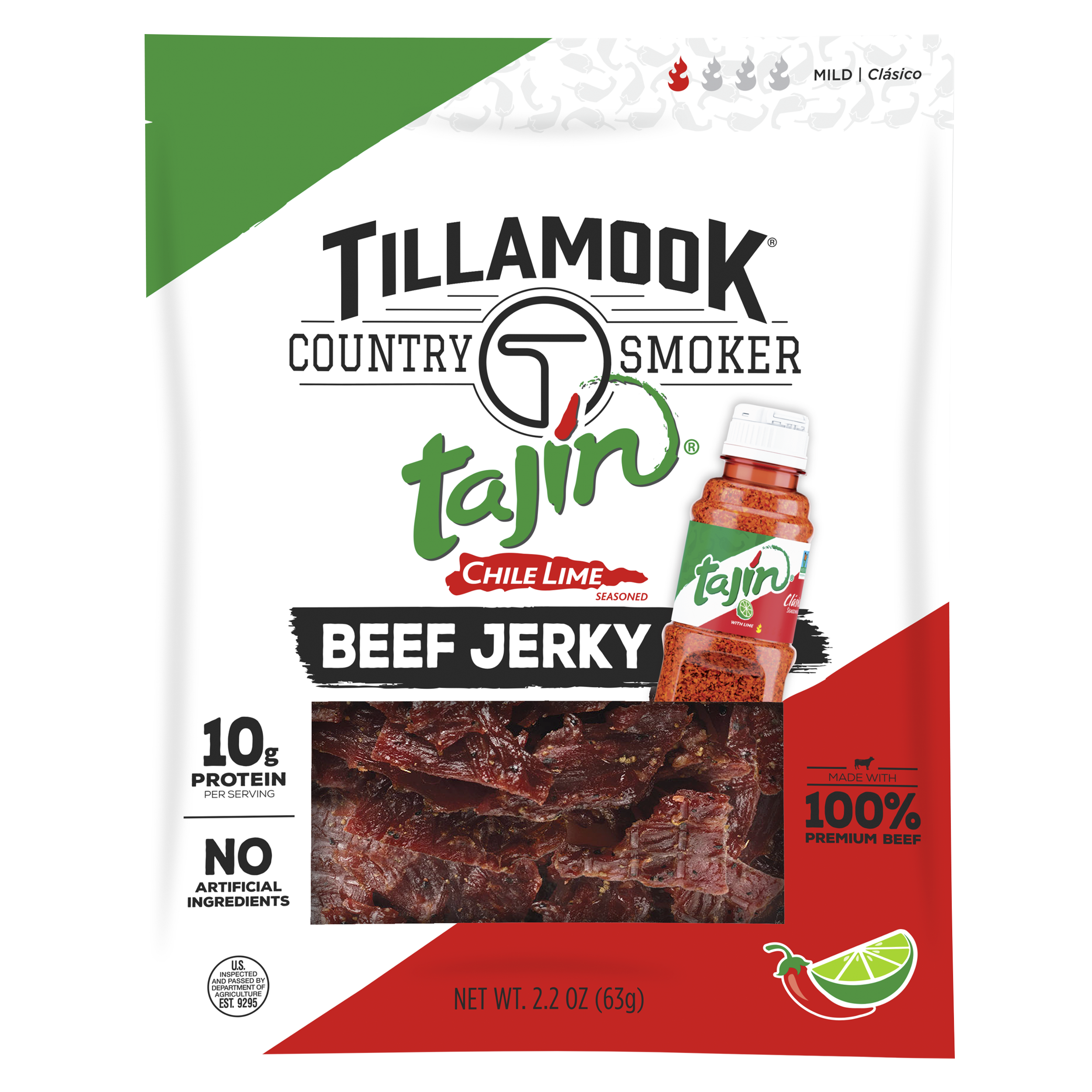 Simply Crafted Beef Jerky | Tajín Chili Lime
