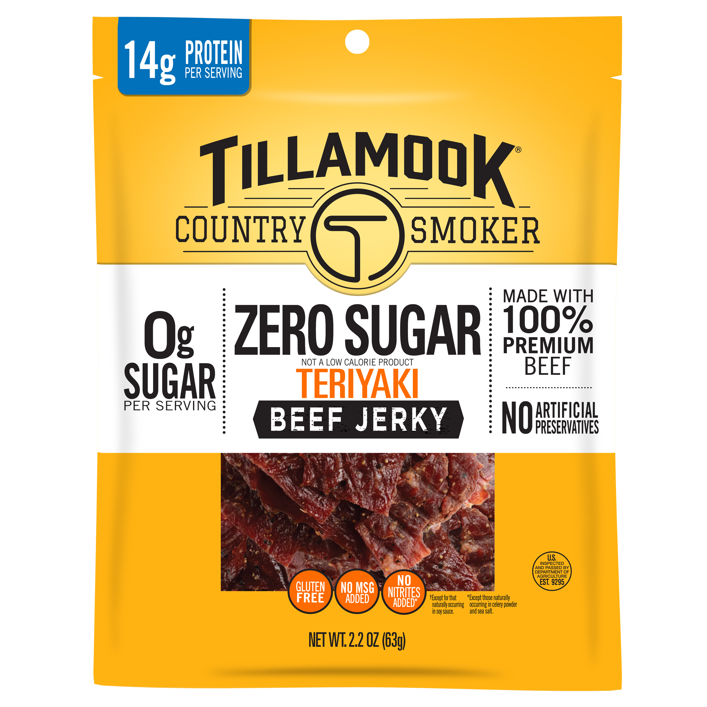 Zero Sugar Beef Jerky | Teriyaki
