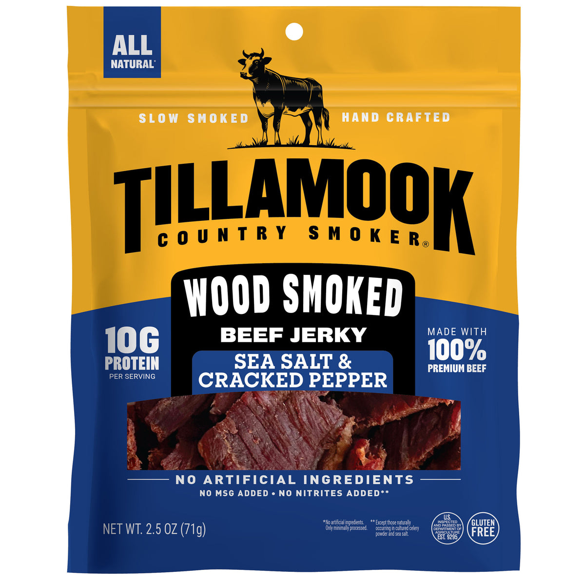 Simply Crafted Beef Jerky | Sea Salt & Pepper