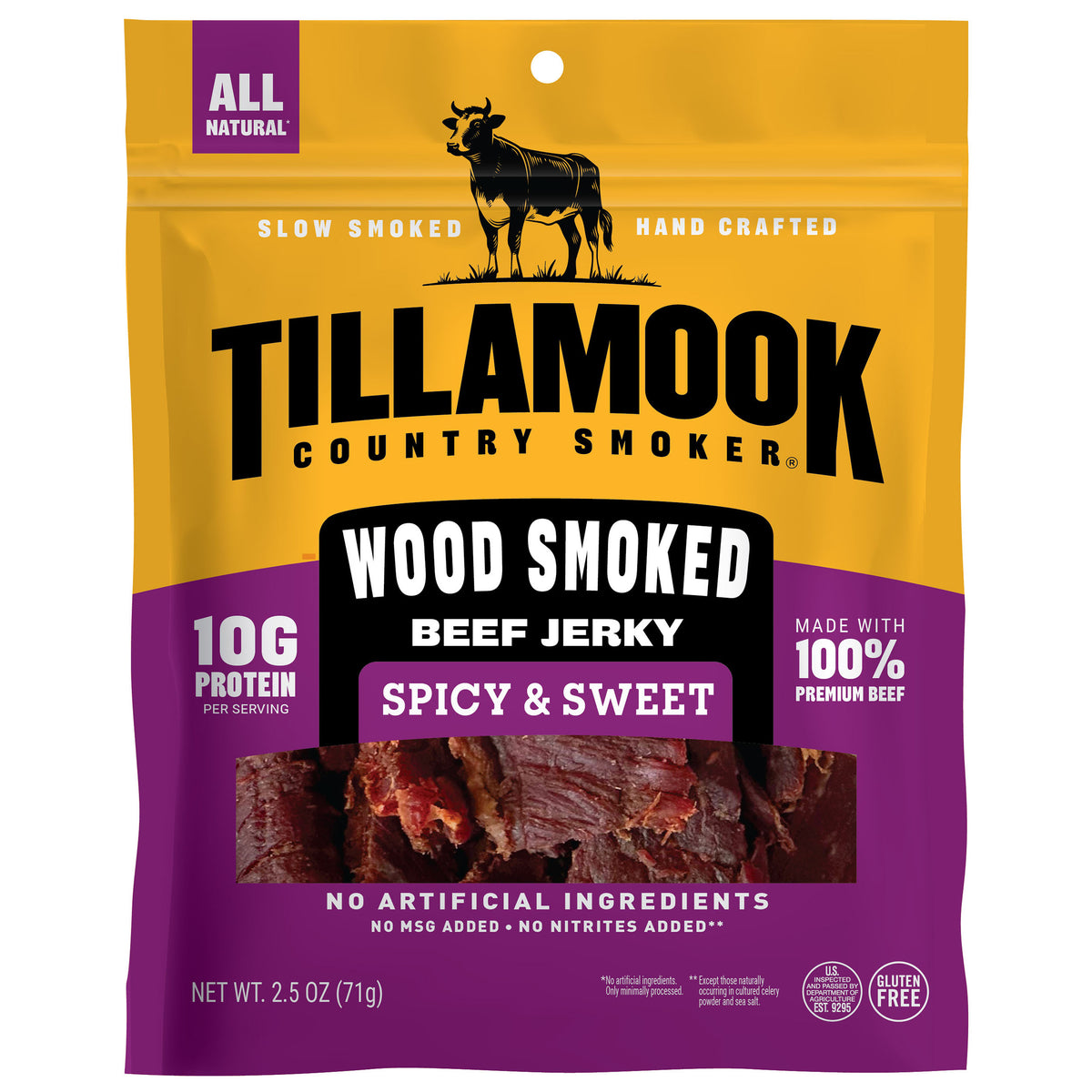 Simply Crafted Beef Jerky | Spicy & Sweet